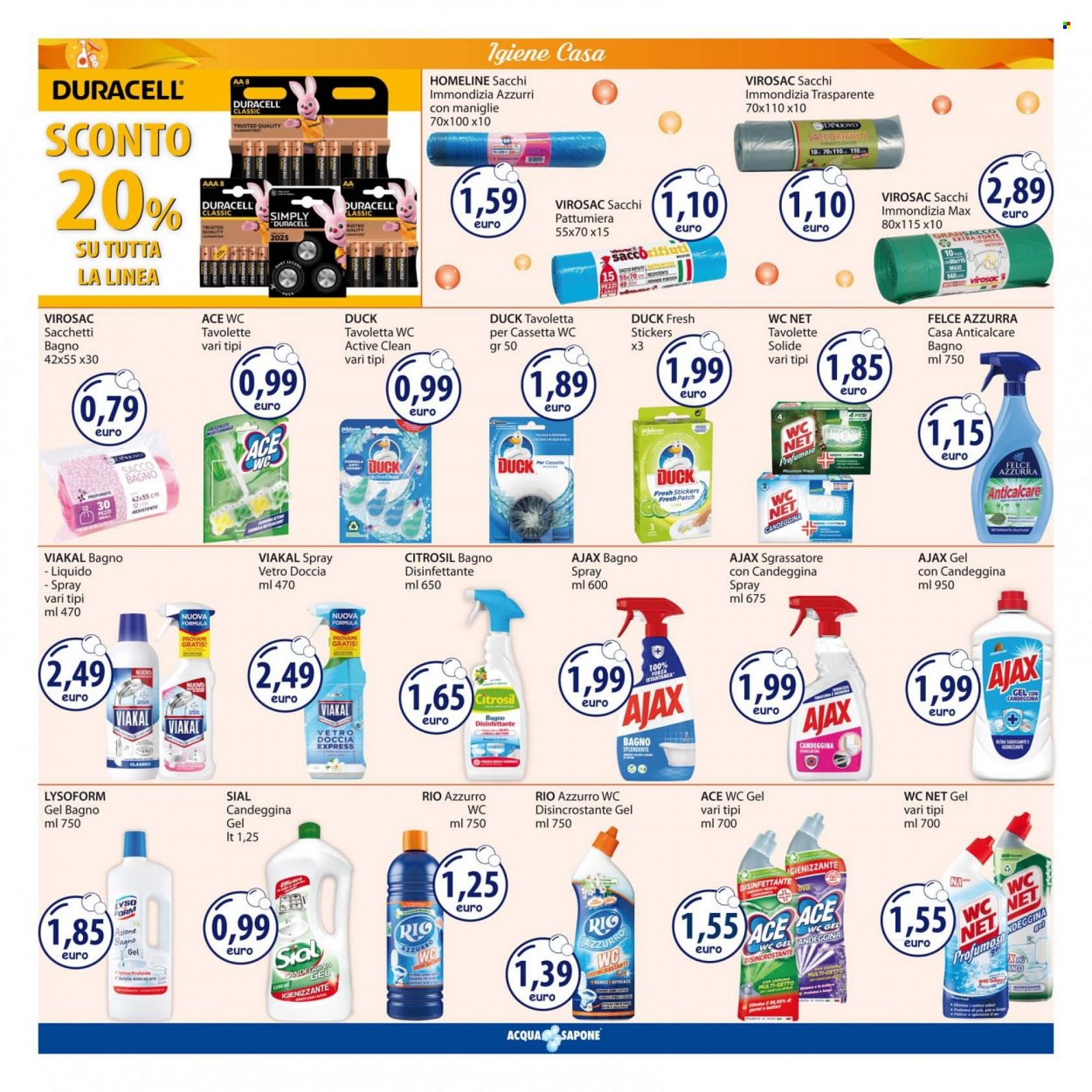 Volantino Acqua & Sapone - 25/9/2023 - 8/10/2023. Pagina 18