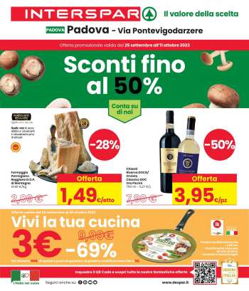 Volantino Interspar - 25/9/2023 - 11/10/2023.