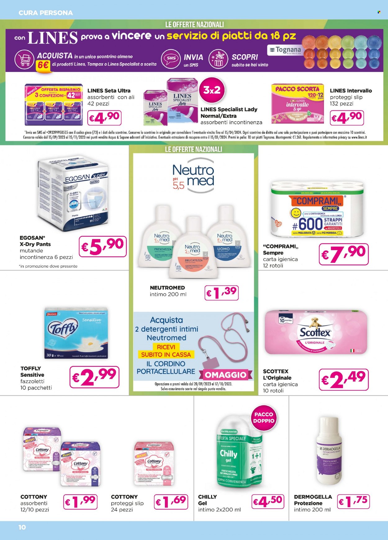 Volantino Acqua & Sapone - 28/9/2023 - 17/10/2023. Pagina 10