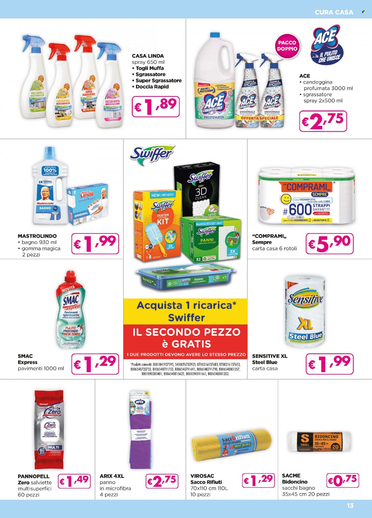 Volantino Acqua & Sapone - 28/9/2023 - 17/10/2023. Pagina 13