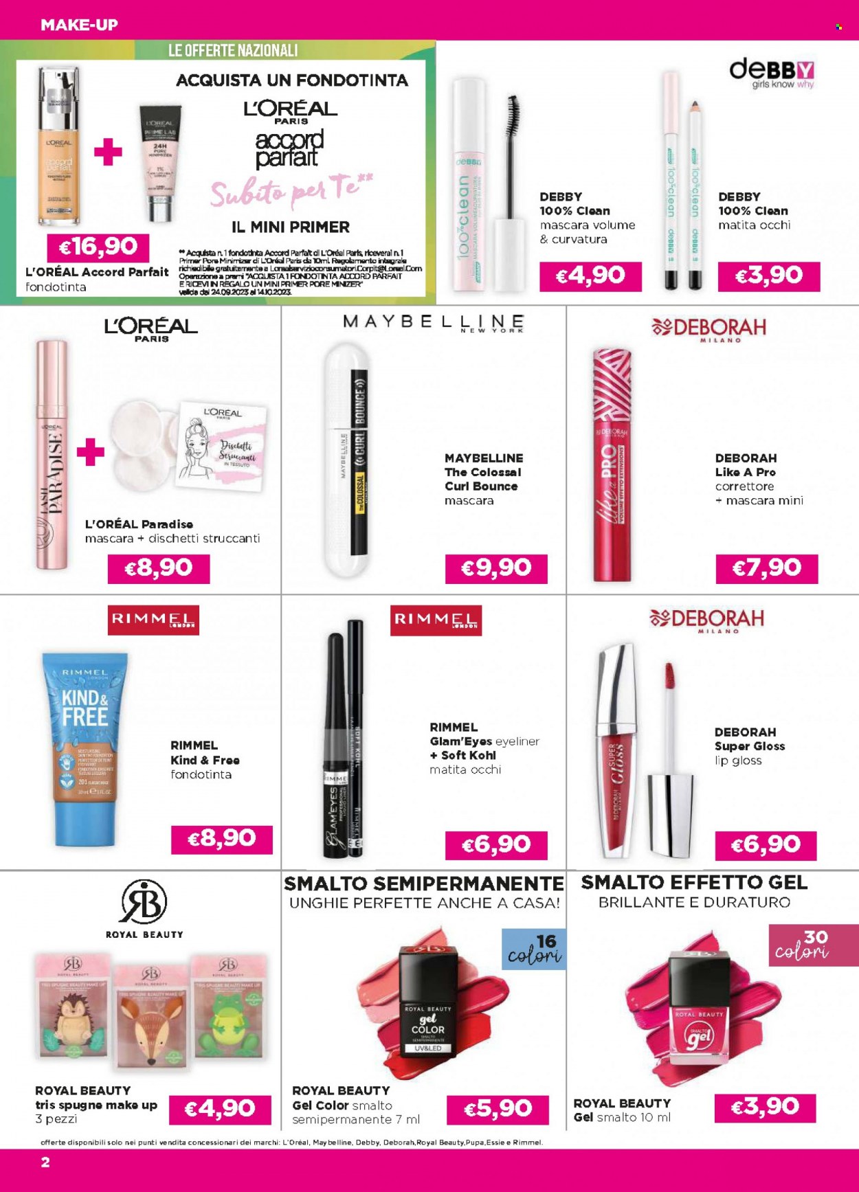 Volantino Acqua & Sapone - 28/9/2023 - 17/10/2023. Pagina 2