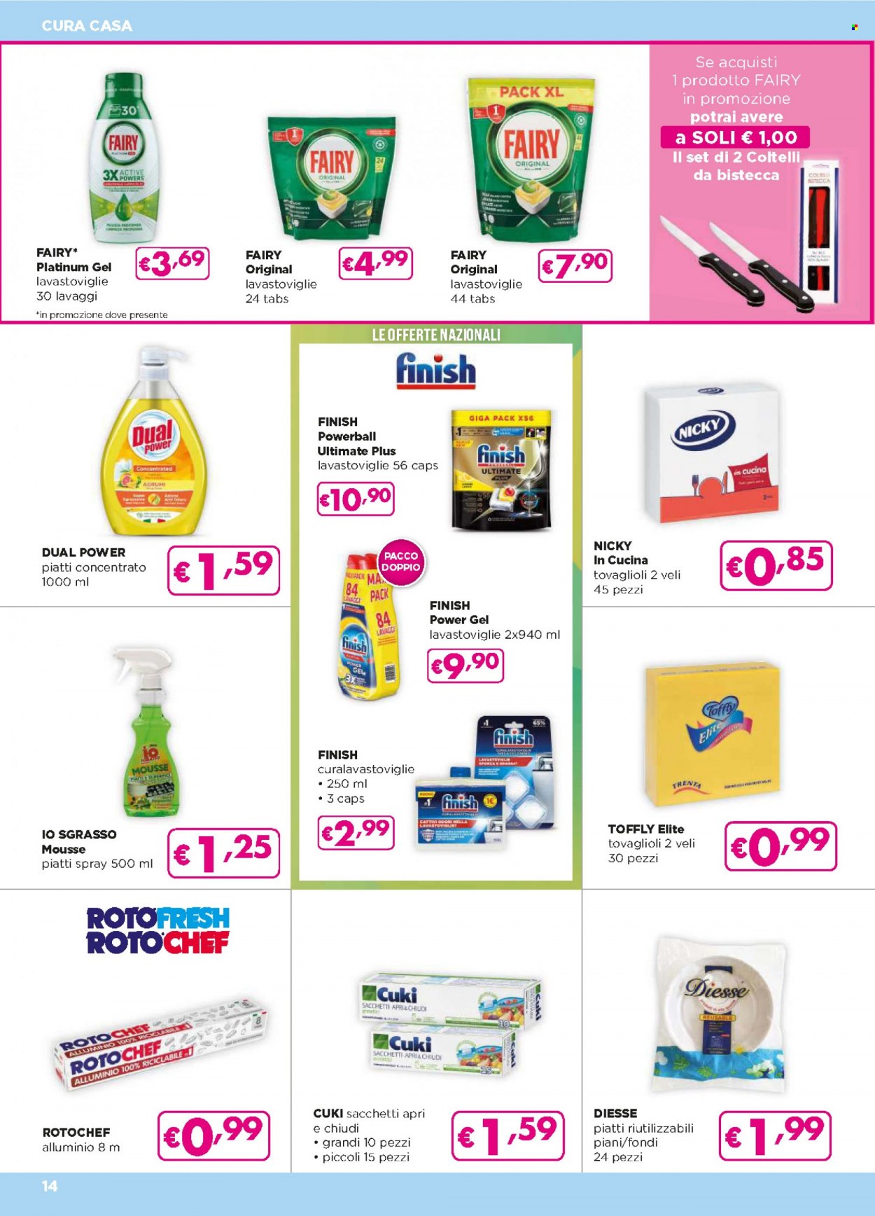 Volantino Acqua & Sapone - 28/9/2023 - 17/10/2023. Pagina 14