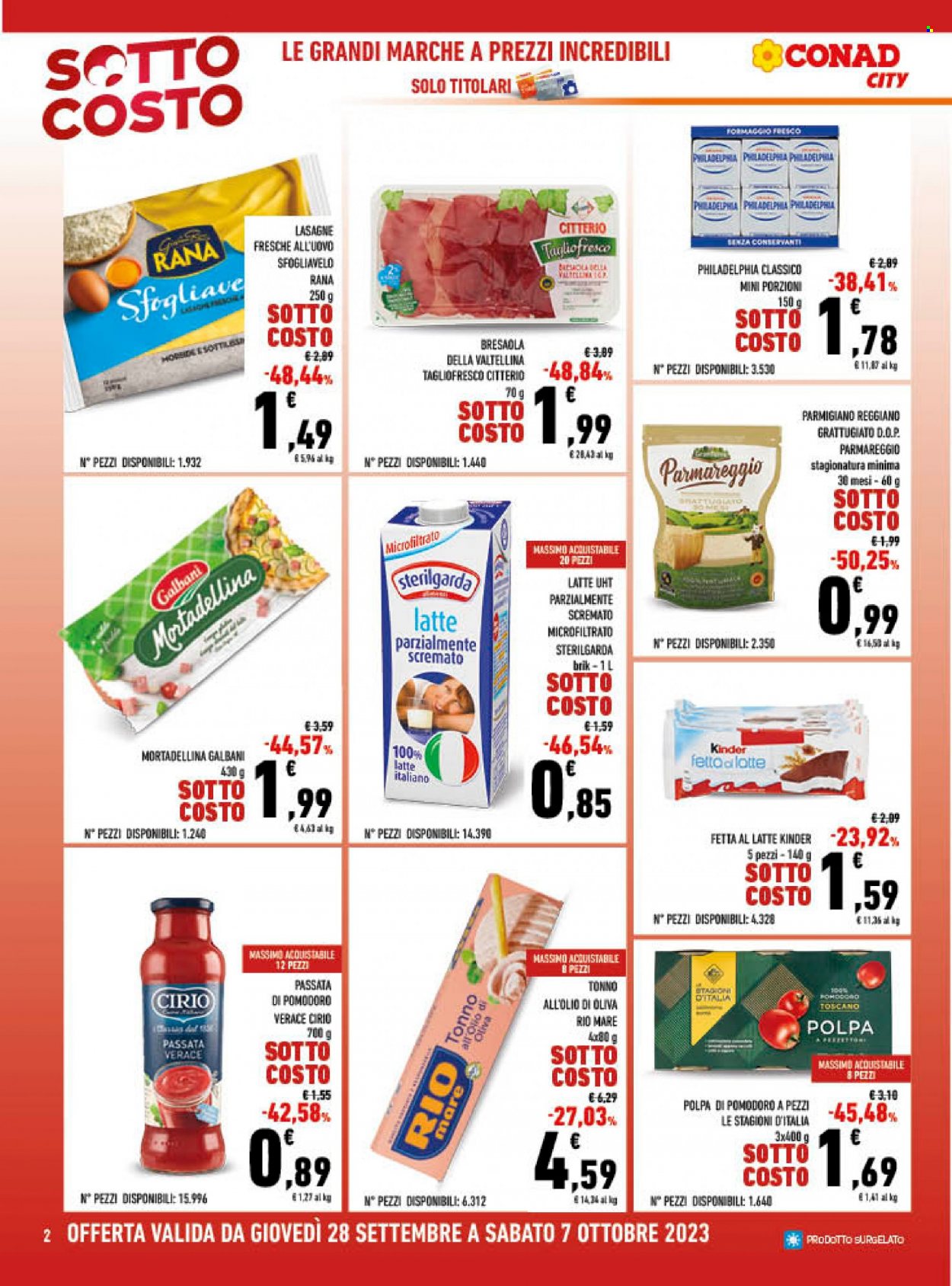 Volantino Conad - 28/9/2023 - 7/10/2023. Pagina 2