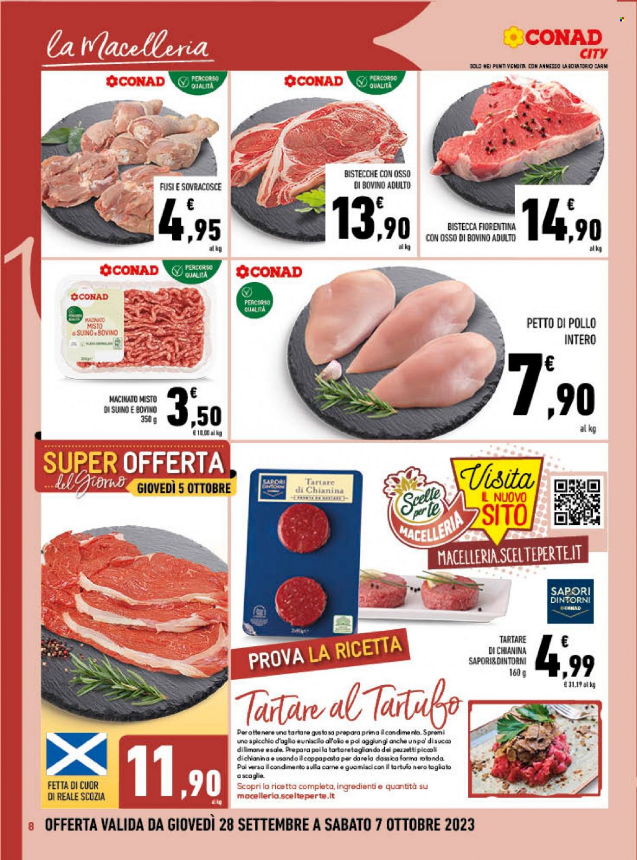 Volantino Conad - 28/9/2023 - 7/10/2023. Pagina 8