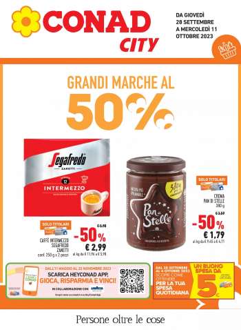 Angebote Conad City - 28.9.2023 - 11.10.2023.