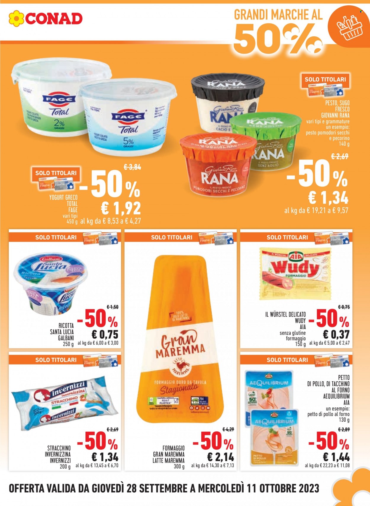 Volantino Conad City - 28/9/2023 - 11/10/2023. Pagina 3