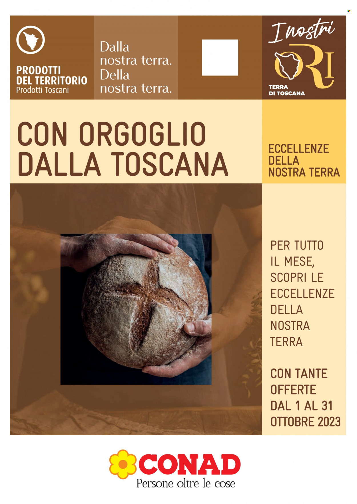 Volantino Conad - 1/10/2023 - 31/10/2023. Pagina 1
