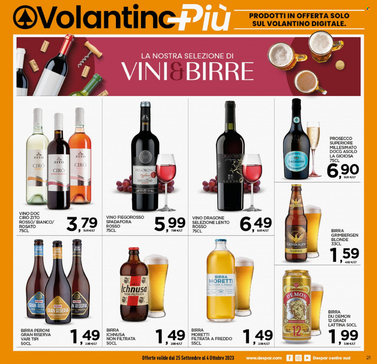 Volantino Interspar - 25/9/2023 - 4/10/2023. Pagina 21