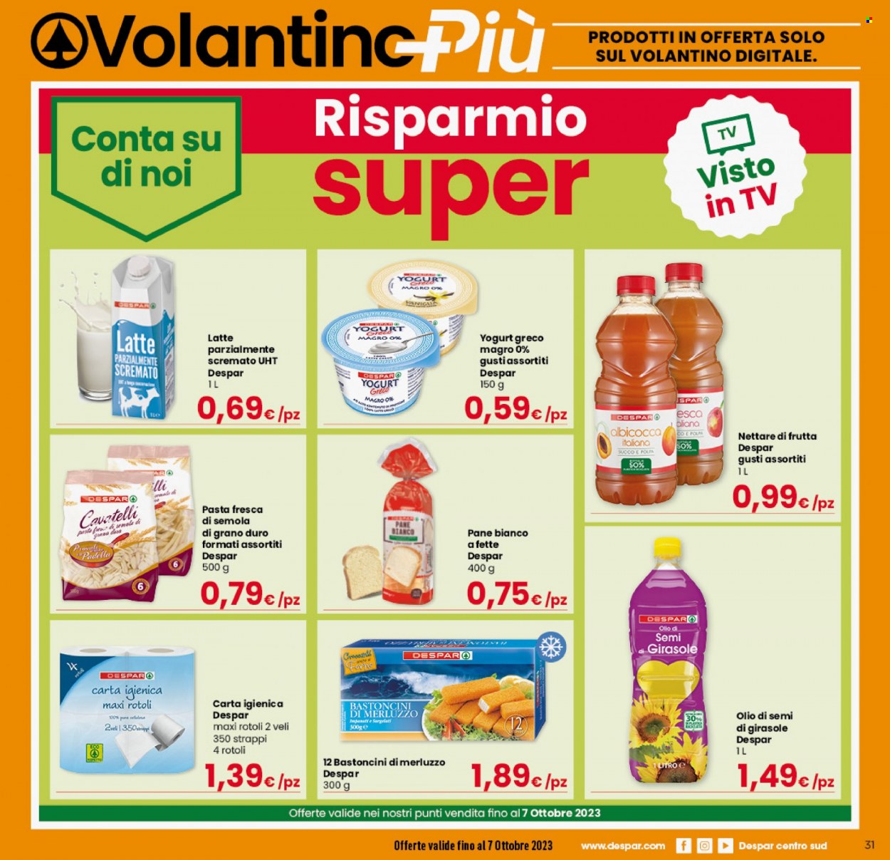 Volantino Interspar - 25/9/2023 - 4/10/2023. Pagina 31