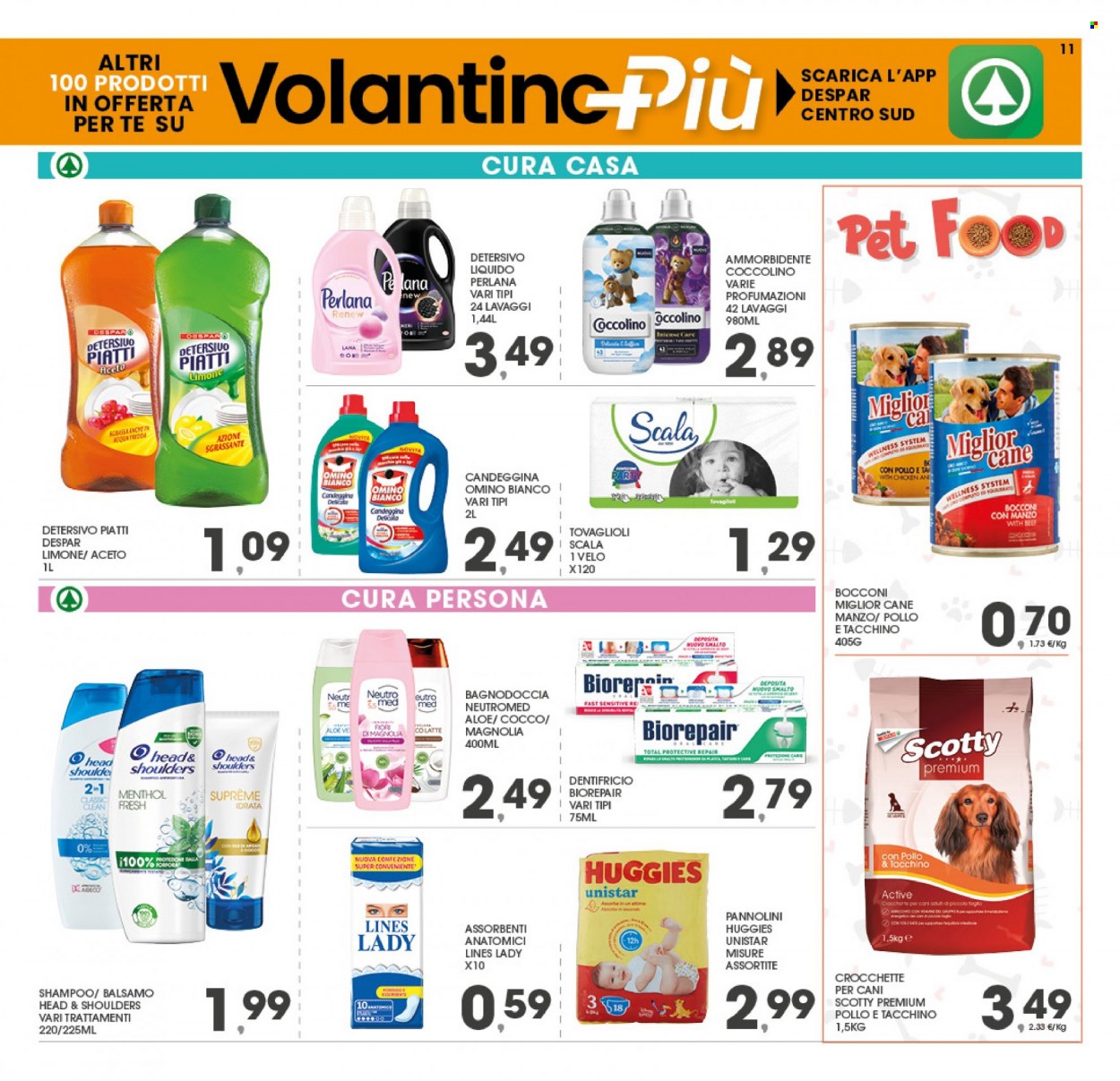 Volantino Eurospar - 25/9/2023 - 30/9/2023. Pagina 11