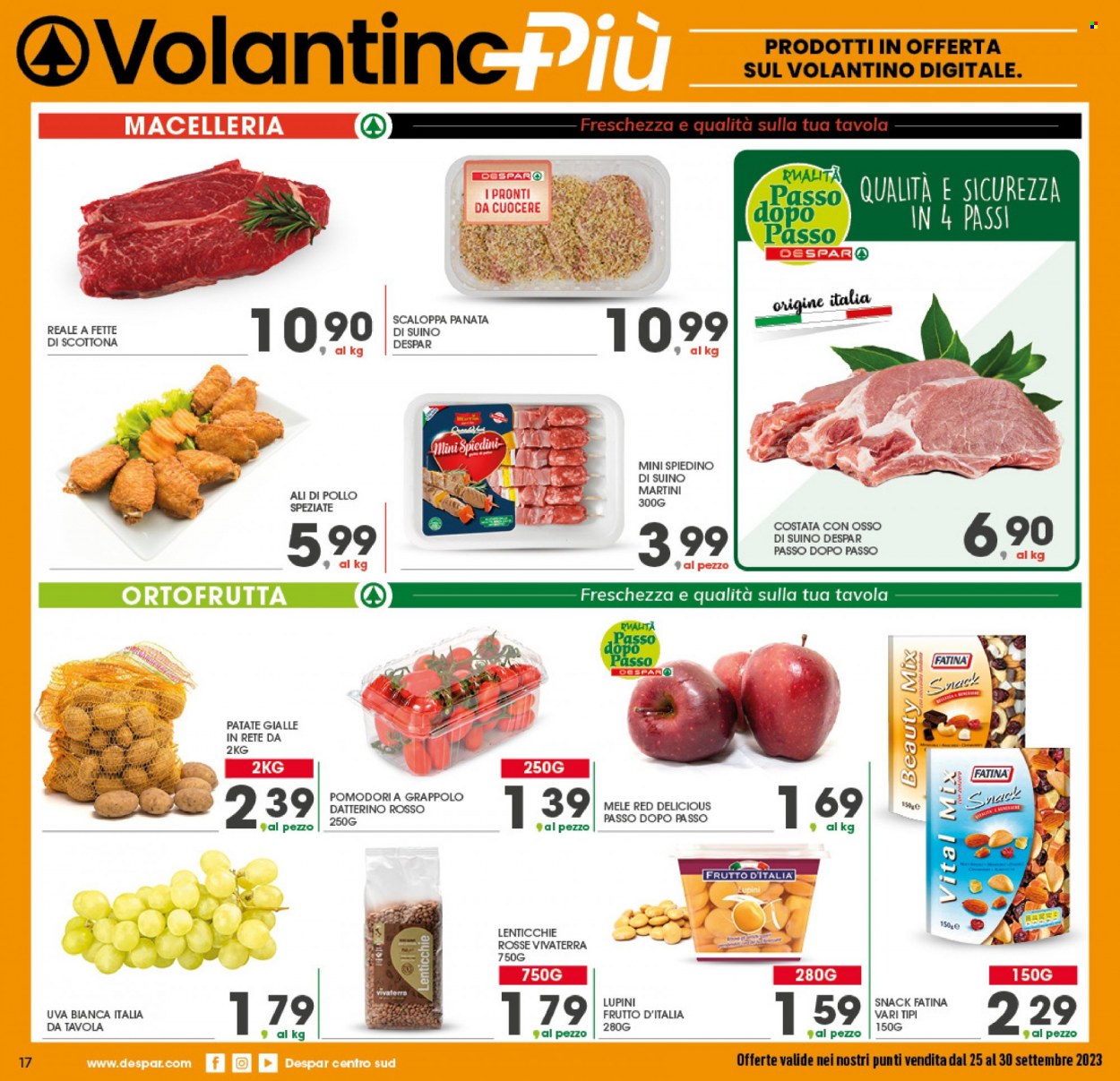 Volantino Eurospar - 25/9/2023 - 30/9/2023. Pagina 17