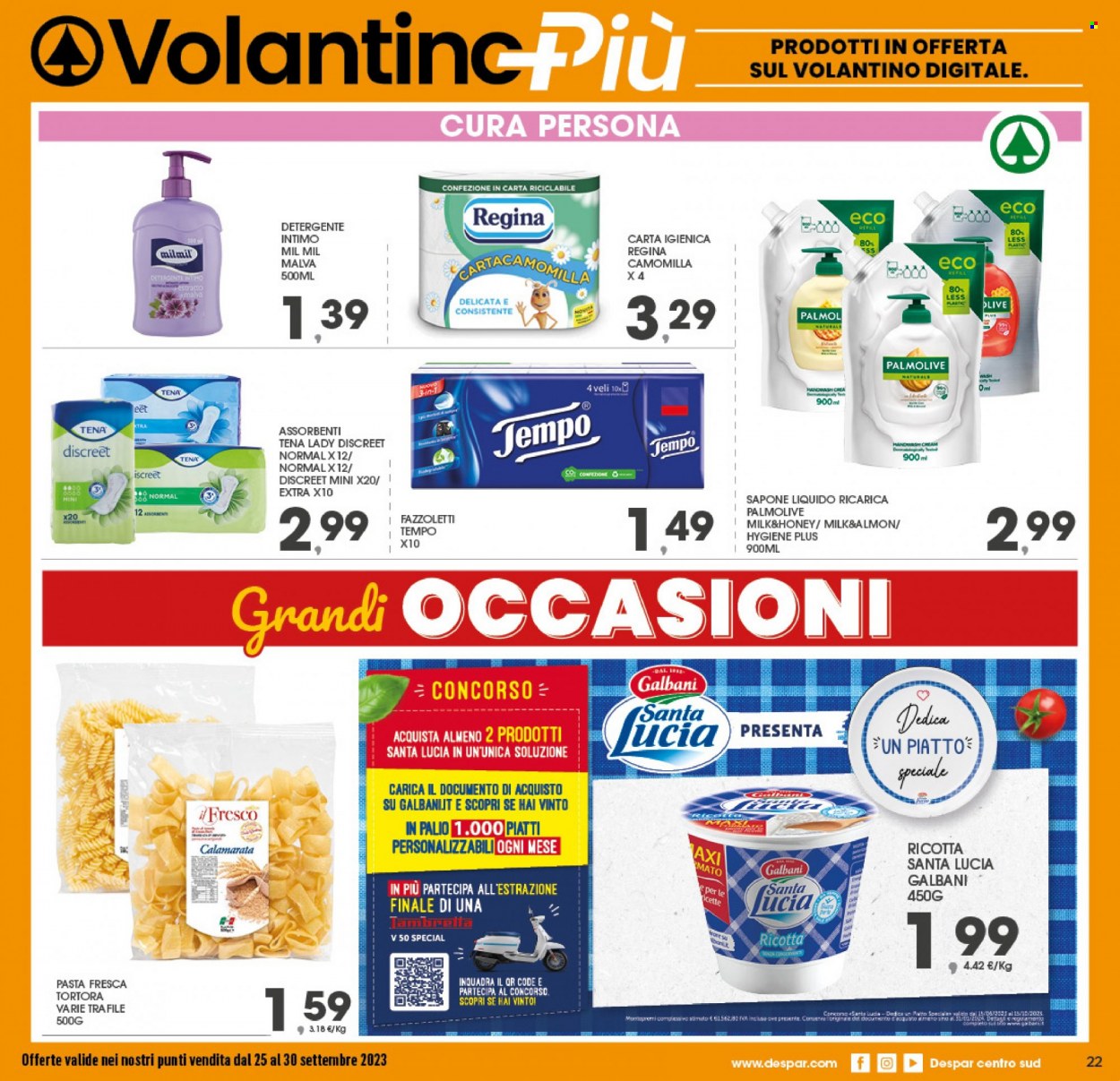 Volantino Eurospar - 25/9/2023 - 30/9/2023. Pagina 22