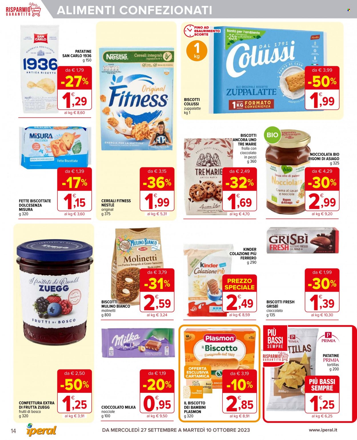 Volantino Iperal - 27/9/2023 - 10/10/2023. Pagina 14