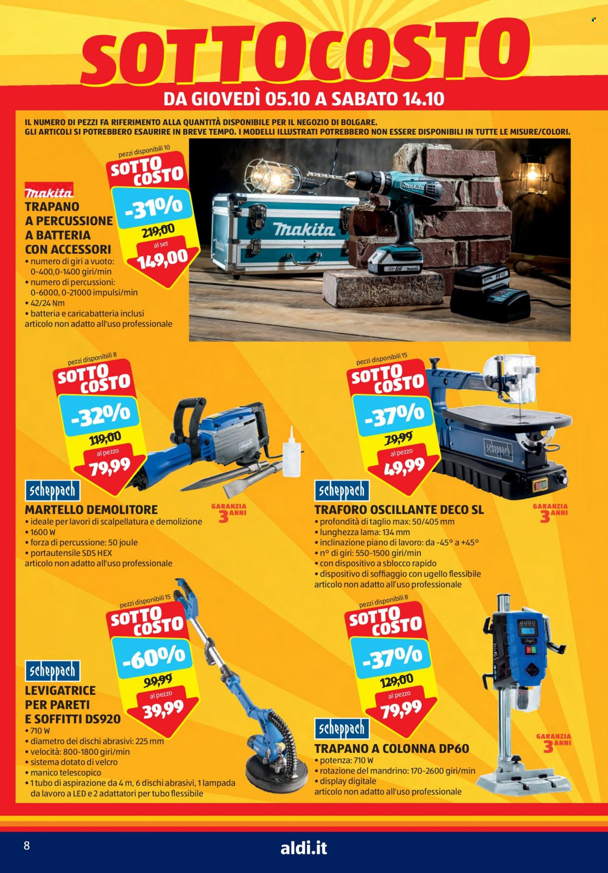 Volantino Aldi - 5/10/2023 - 14/10/2023. Pagina 8