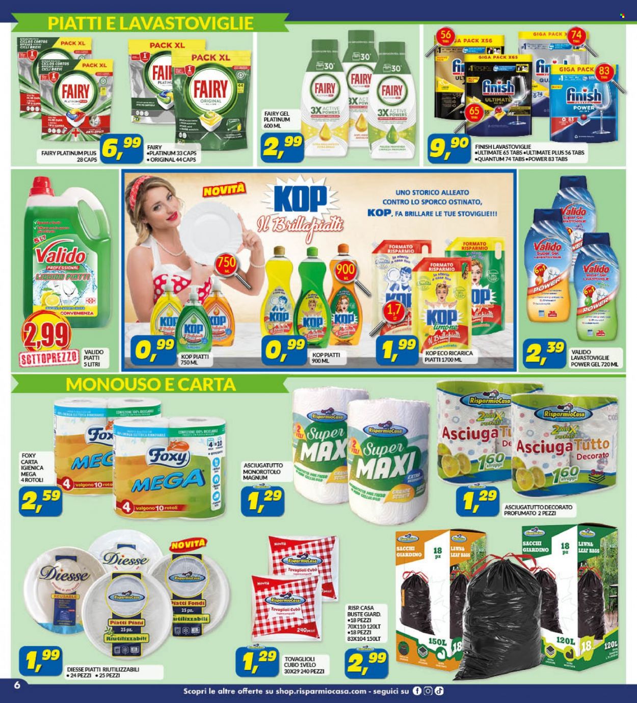 Volantino Risparmio Casa - 28/9/2023 - 14/10/2023. Pagina 6