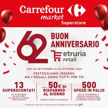 Volantino Carrefour - 26/9/2023 - 22/10/2023.