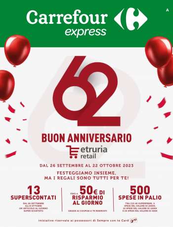 Volantino Carrefour - 26/9/2023 - 22/10/2023.