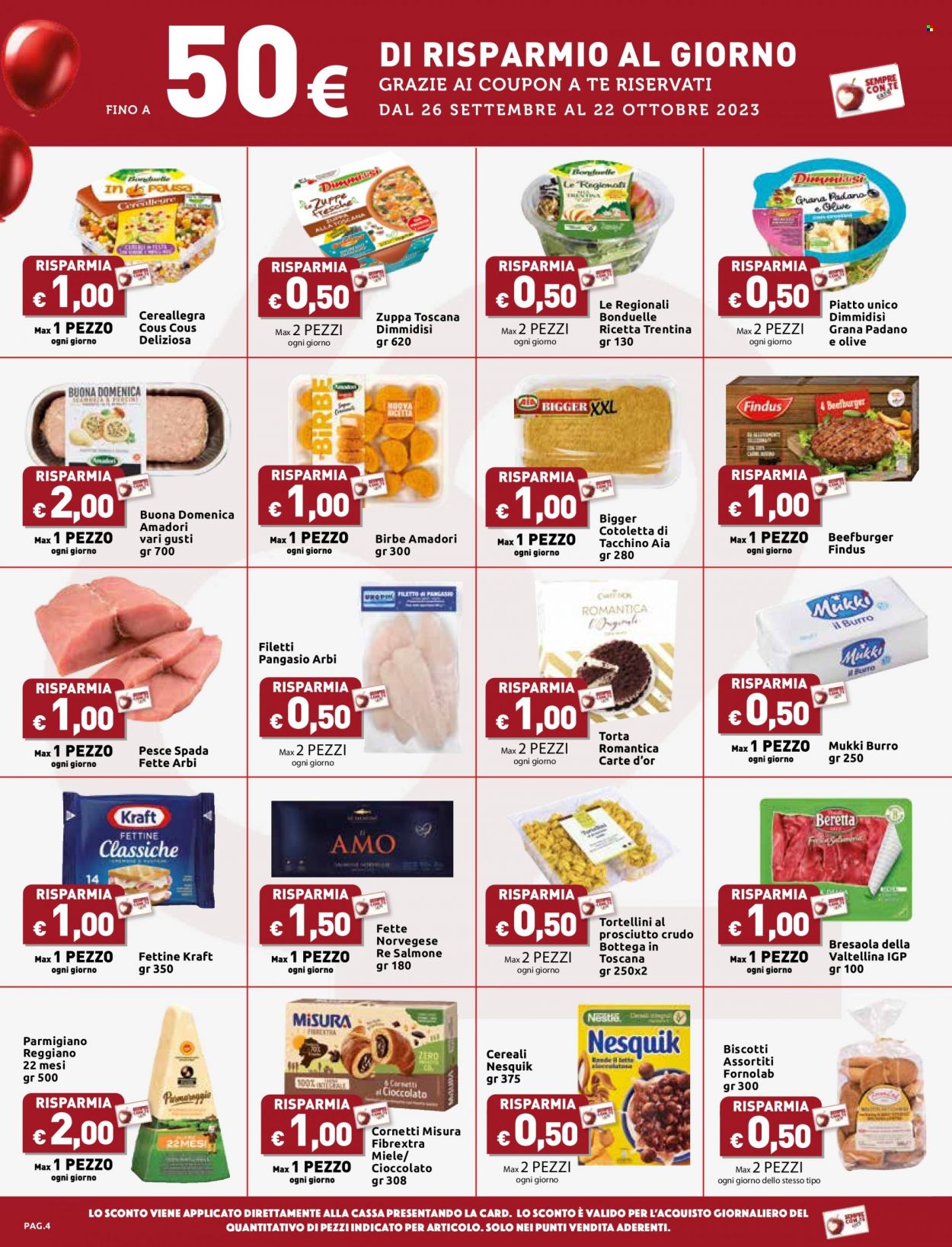 Volantino Carrefour - 26/9/2023 - 22/10/2023. Pagina 4