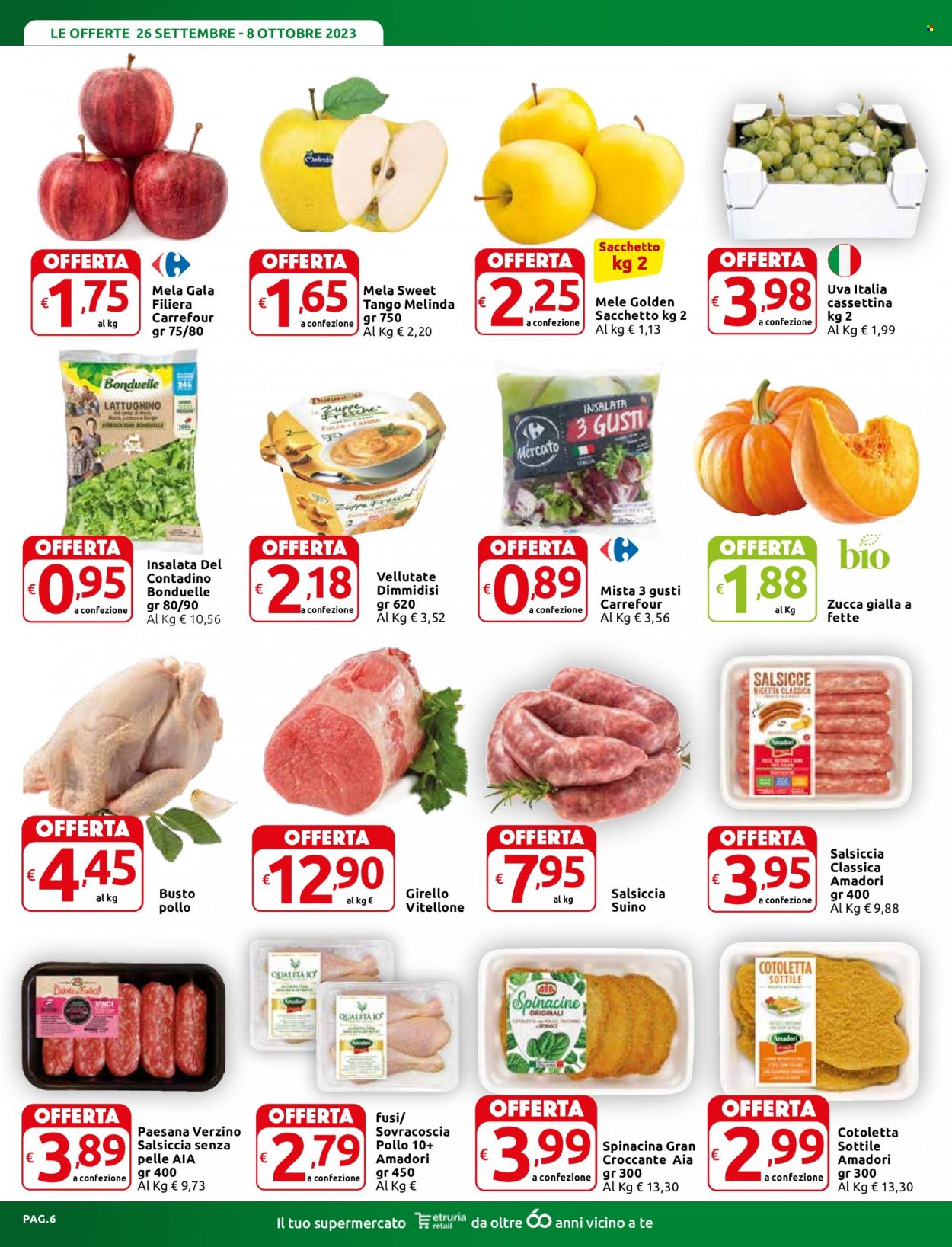 Volantino Carrefour - 26/9/2023 - 22/10/2023. Pagina 6