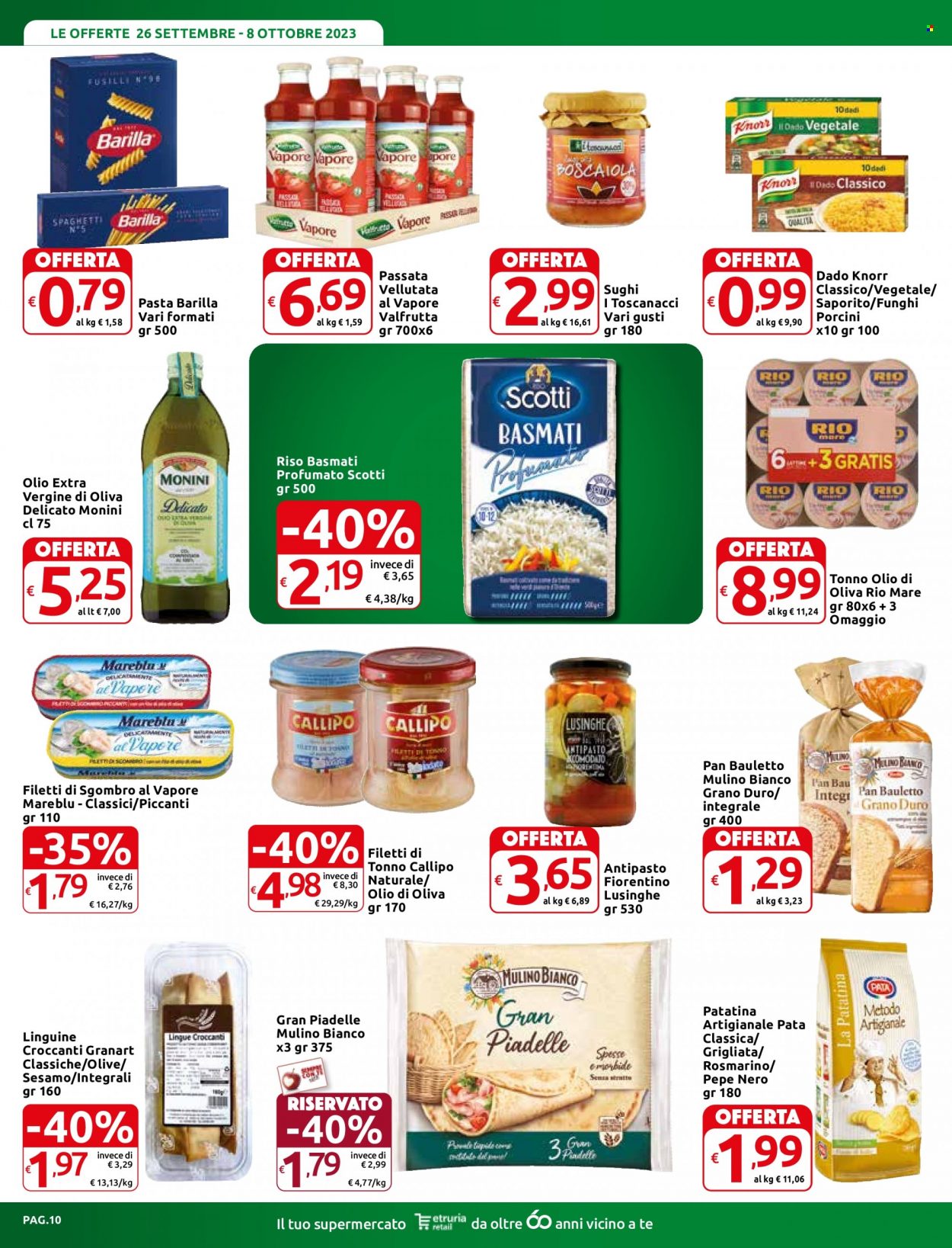 Volantino Carrefour - 26/9/2023 - 22/10/2023. Pagina 10