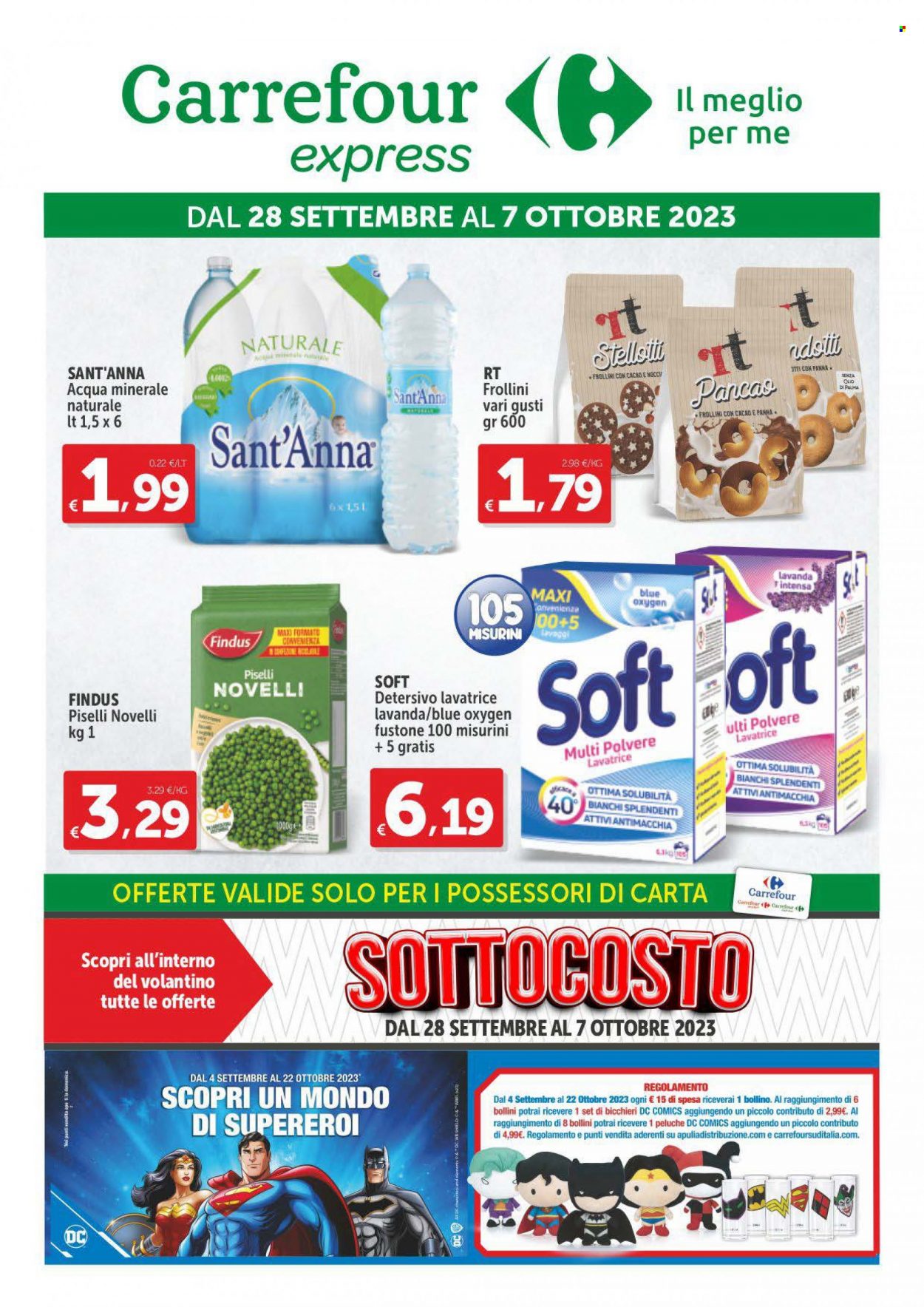 Leták Carrefour - 28.9.2023 - 7.10.2023. Strana 1