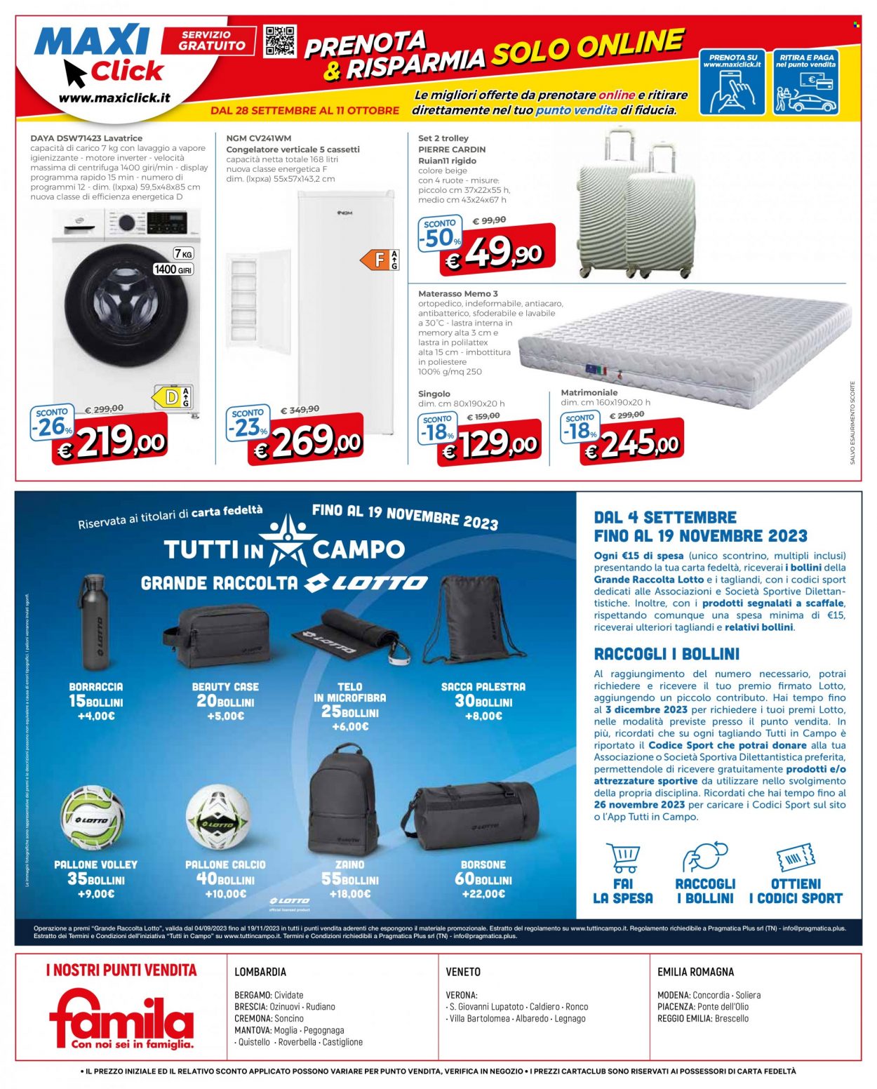 Volantino Famila - 28/9/2023 - 11/10/2023. Pagina 24
