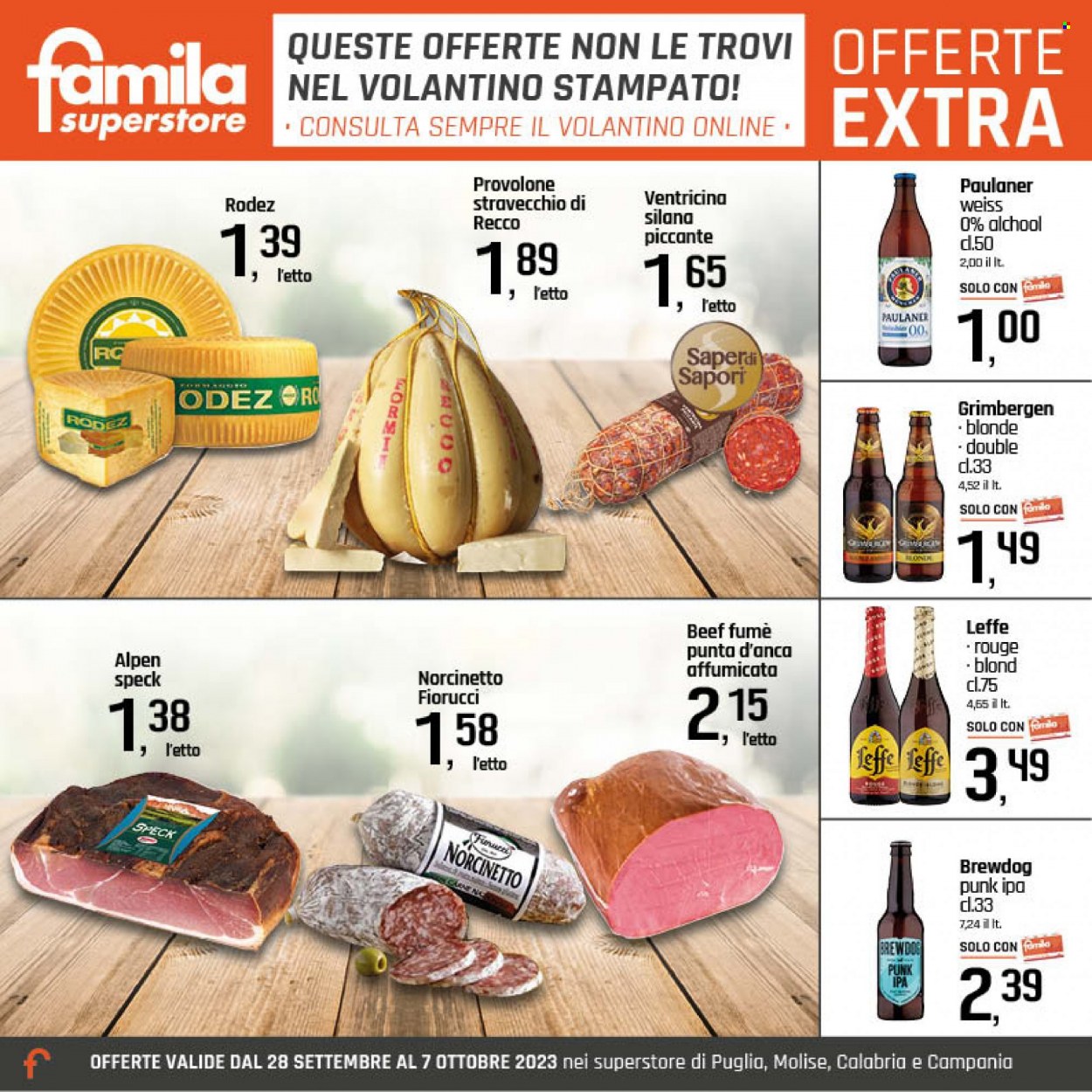 Volantino Famila - 28/9/2023 - 7/10/2023. Pagina 17