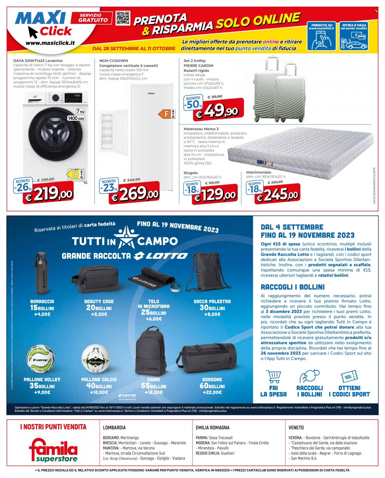 Volantino Famila - 28/9/2023 - 11/10/2023. Pagina 24