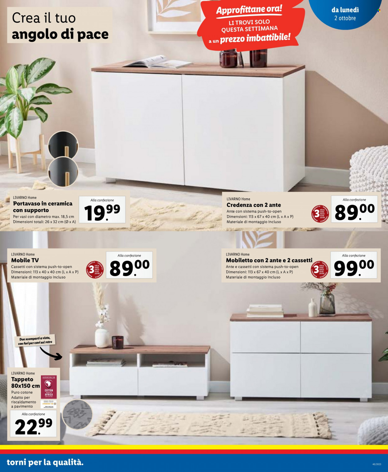 Volantino Lidl - 2/10/2023 - 8/10/2023. Pagina 28