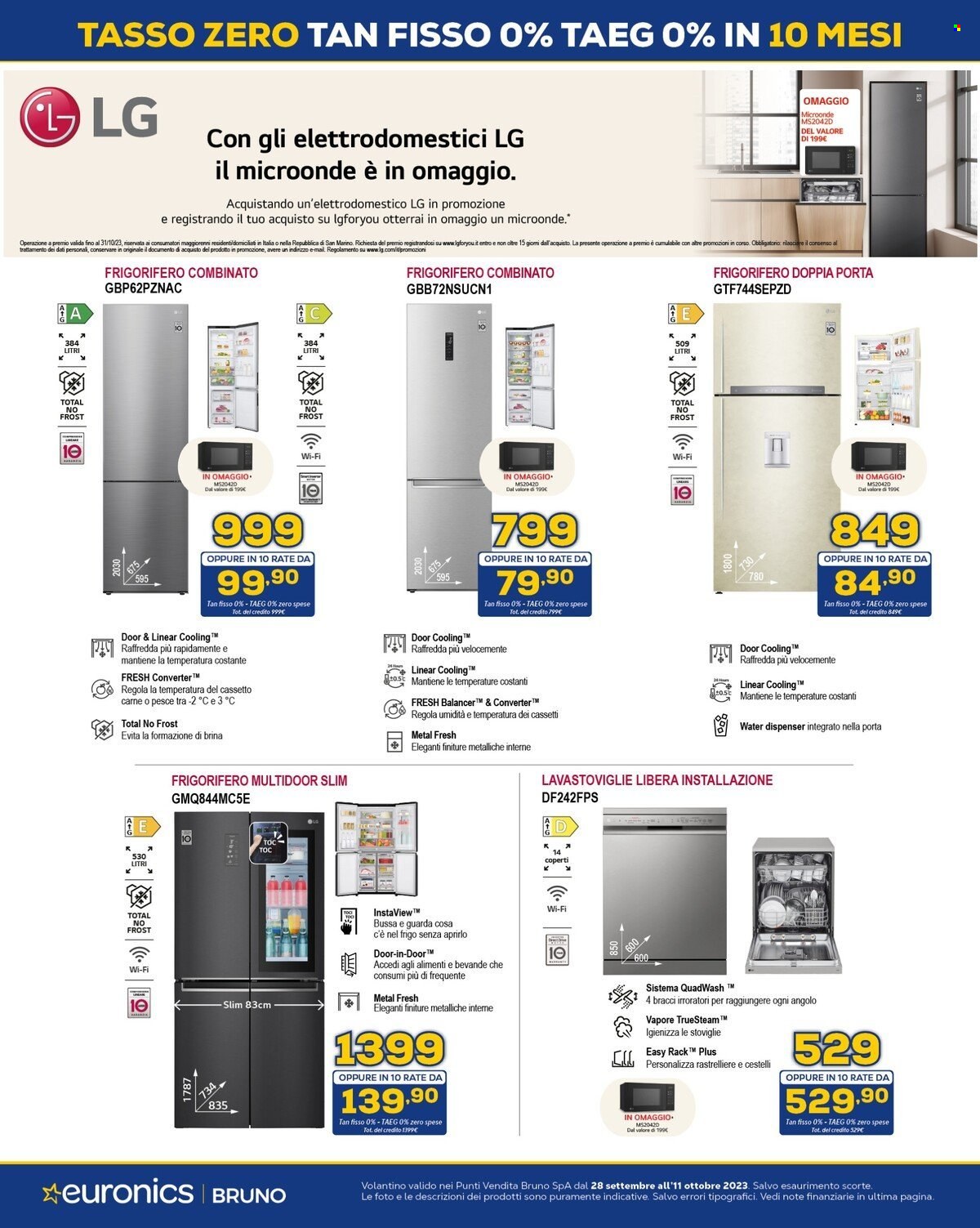Volantino Euronics - 28/9/2023 - 11/10/2023. Pagina 25