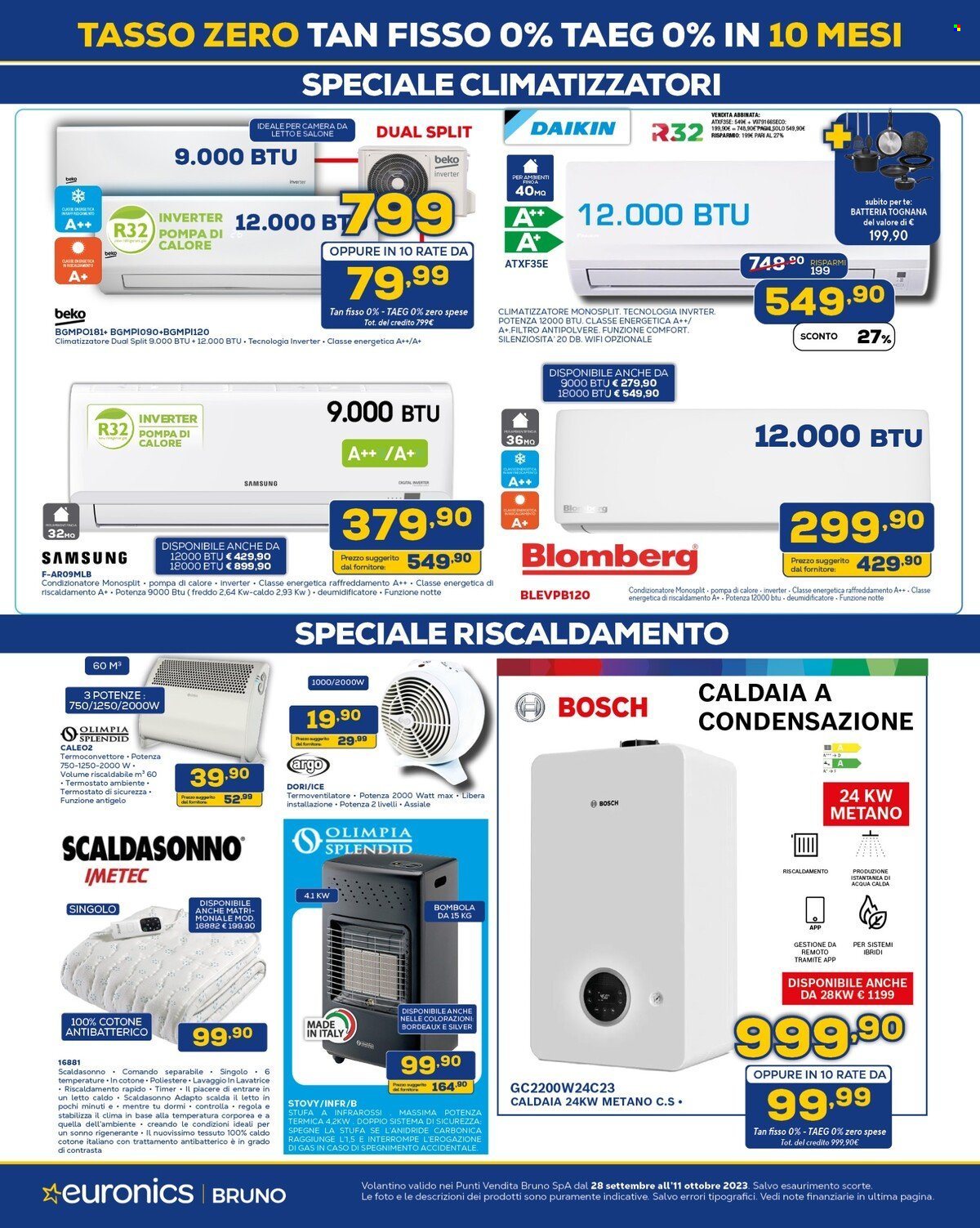Volantino Euronics - 28/9/2023 - 11/10/2023. Pagina 28