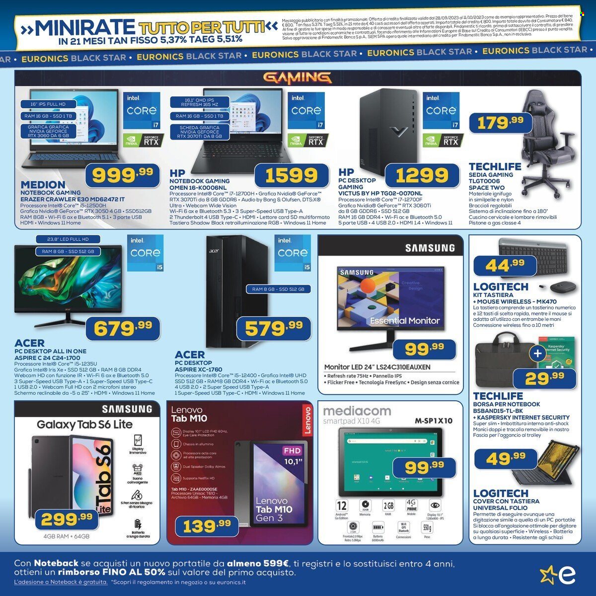 Volantino Euronics - 28/9/2023 - 11/10/2023. Pagina 12