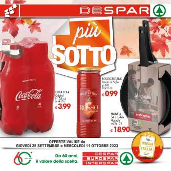 Volantino Eurospar - 28/9/2023 - 11/10/2023.