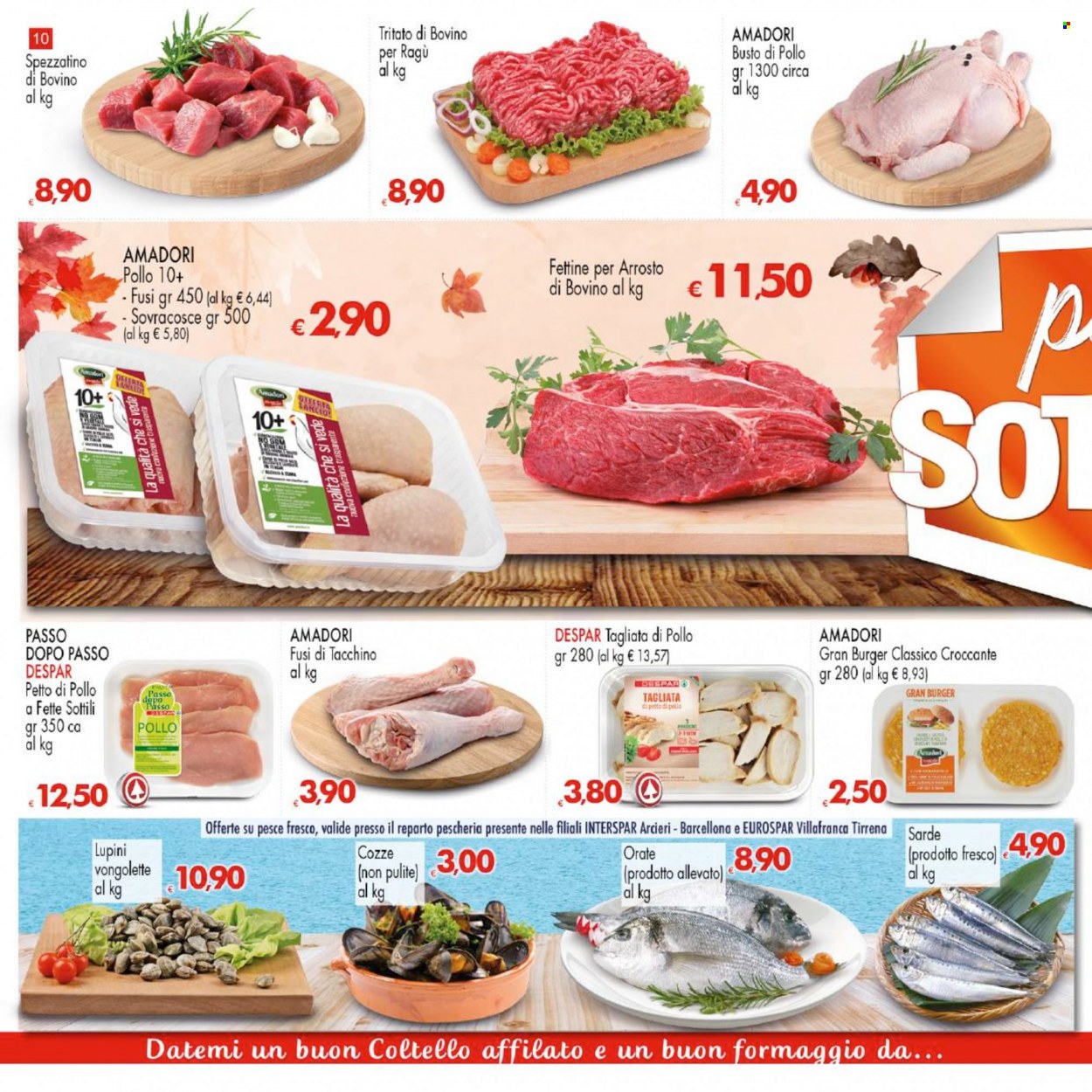 Volantino Eurospar - 28/9/2023 - 11/10/2023. Pagina 10