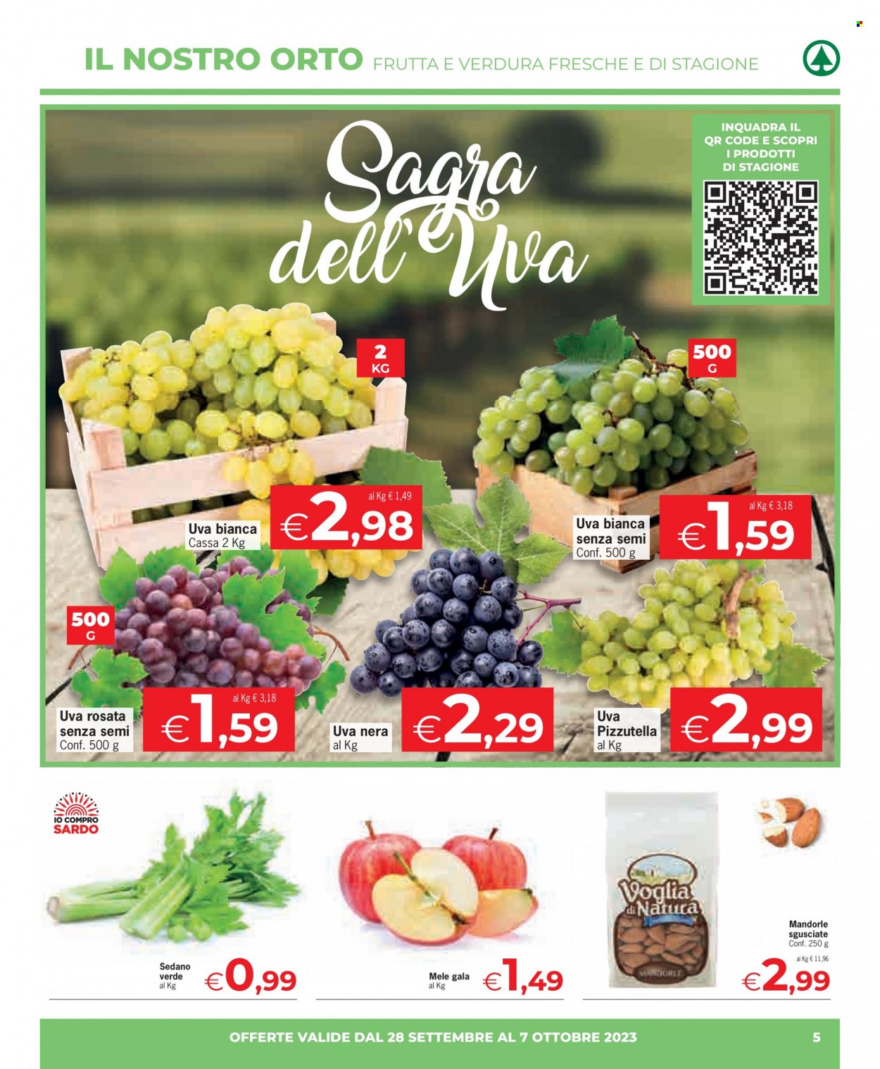 Volantino Eurospar - 28/9/2023 - 7/10/2023. Pagina 5