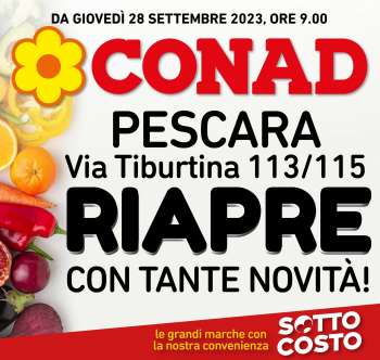 Volantino Conad - 28/9/2023 - 7/10/2023.