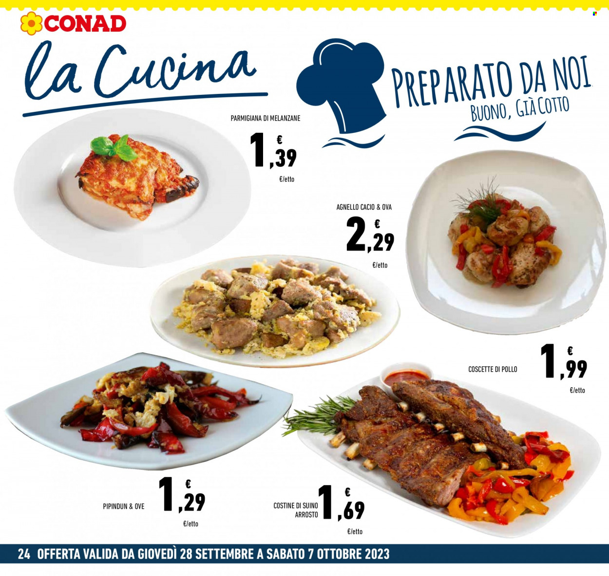 Volantino Conad - 28/9/2023 - 7/10/2023. Pagina 24