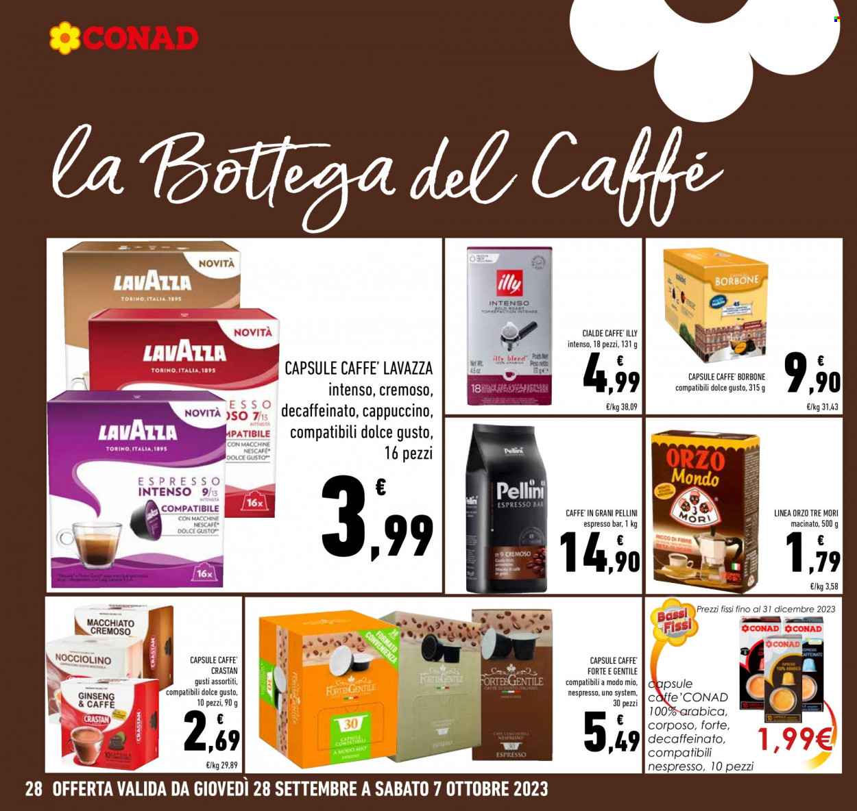 Volantino Conad - 28/9/2023 - 7/10/2023. Pagina 28