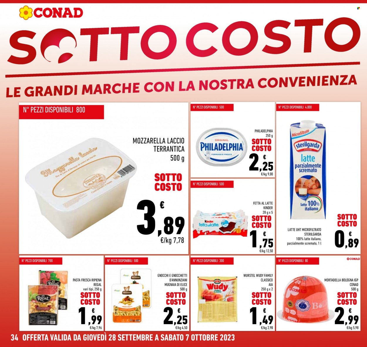 Volantino Conad - 28/9/2023 - 7/10/2023. Pagina 34