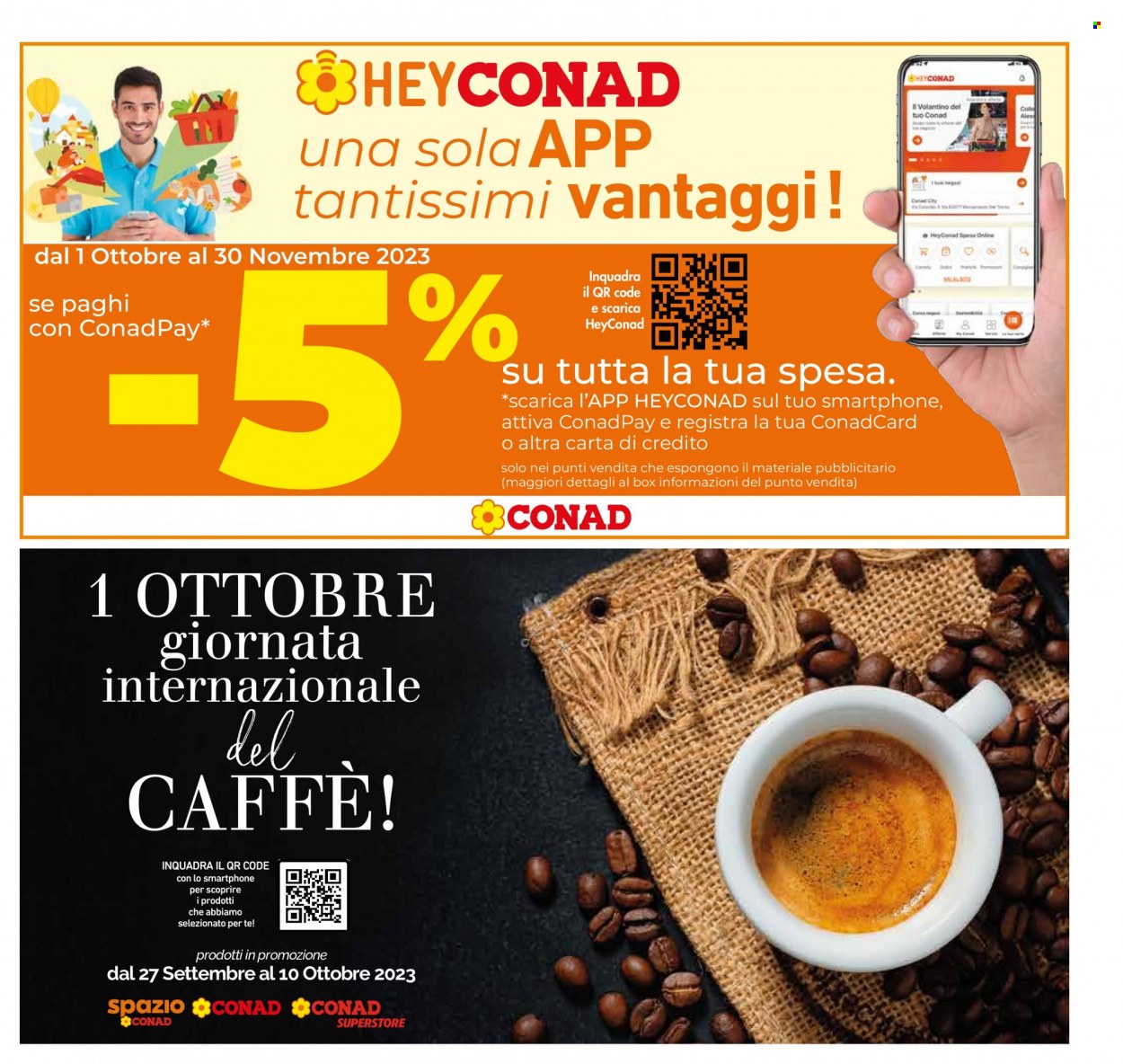 Volantino Conad - 28/9/2023 - 7/10/2023. Pagina 39