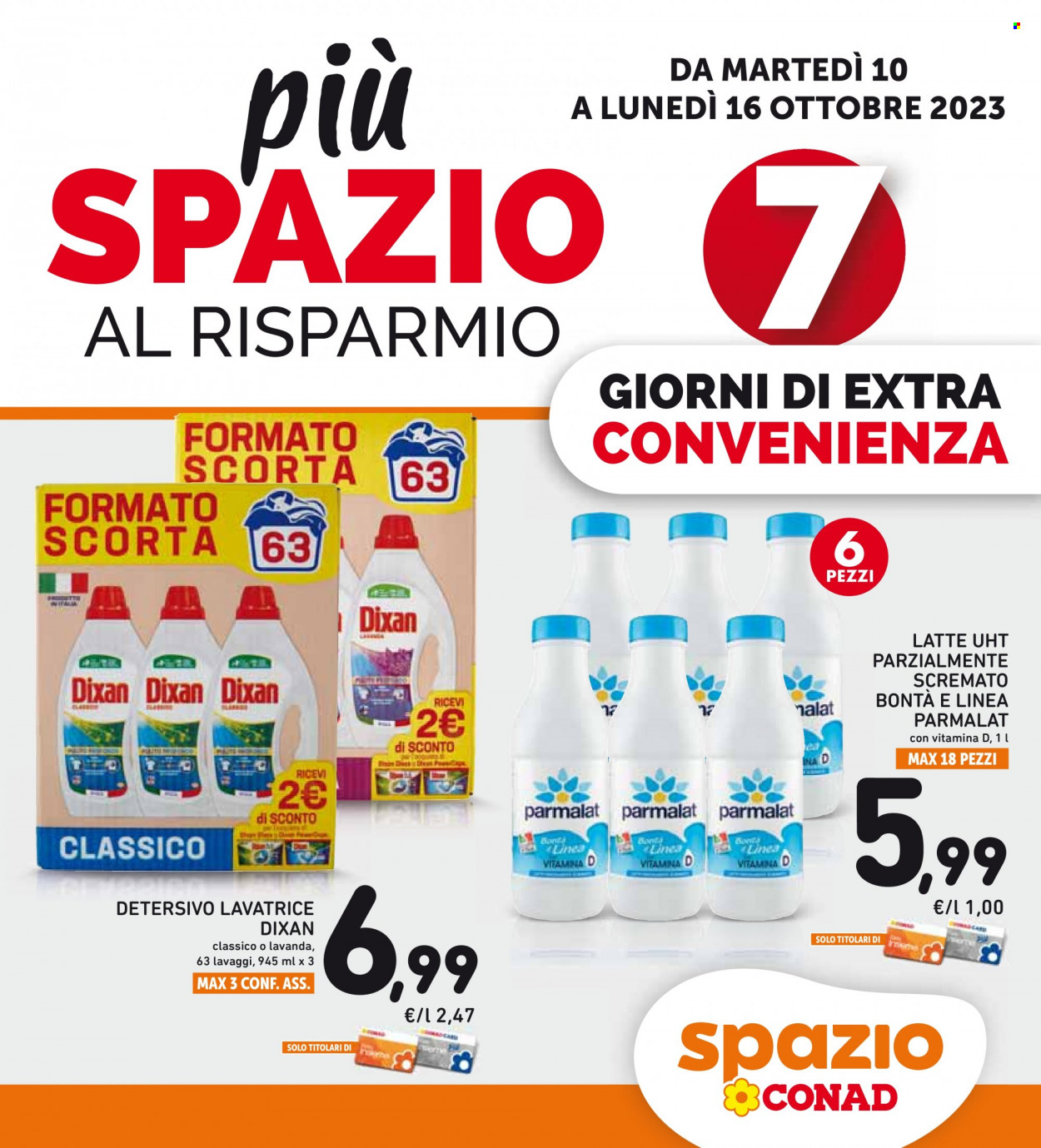 Volantino Spazio Conad - 10/10/2023 - 16/10/2023. Pagina 1