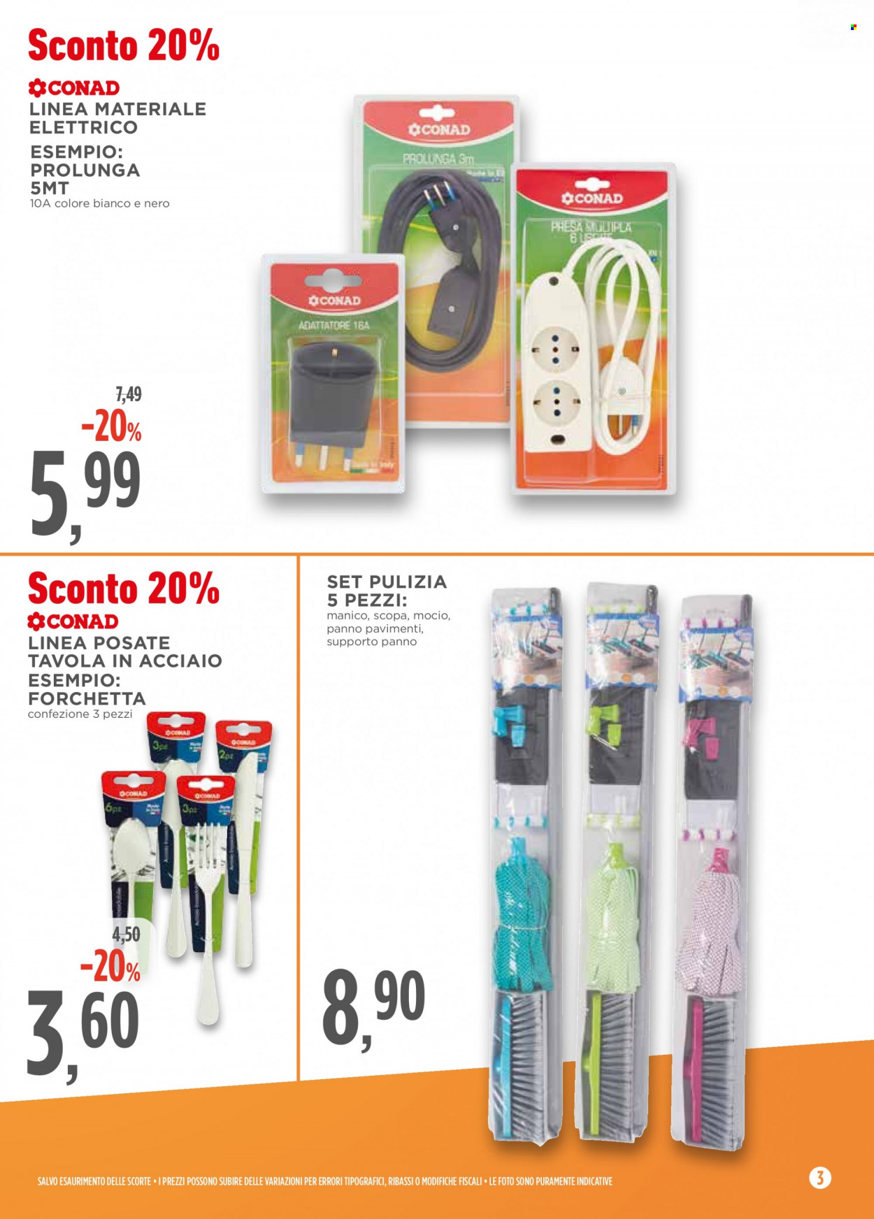 Volantino Conad - 27/9/2023 - 8/10/2023. Pagina 3