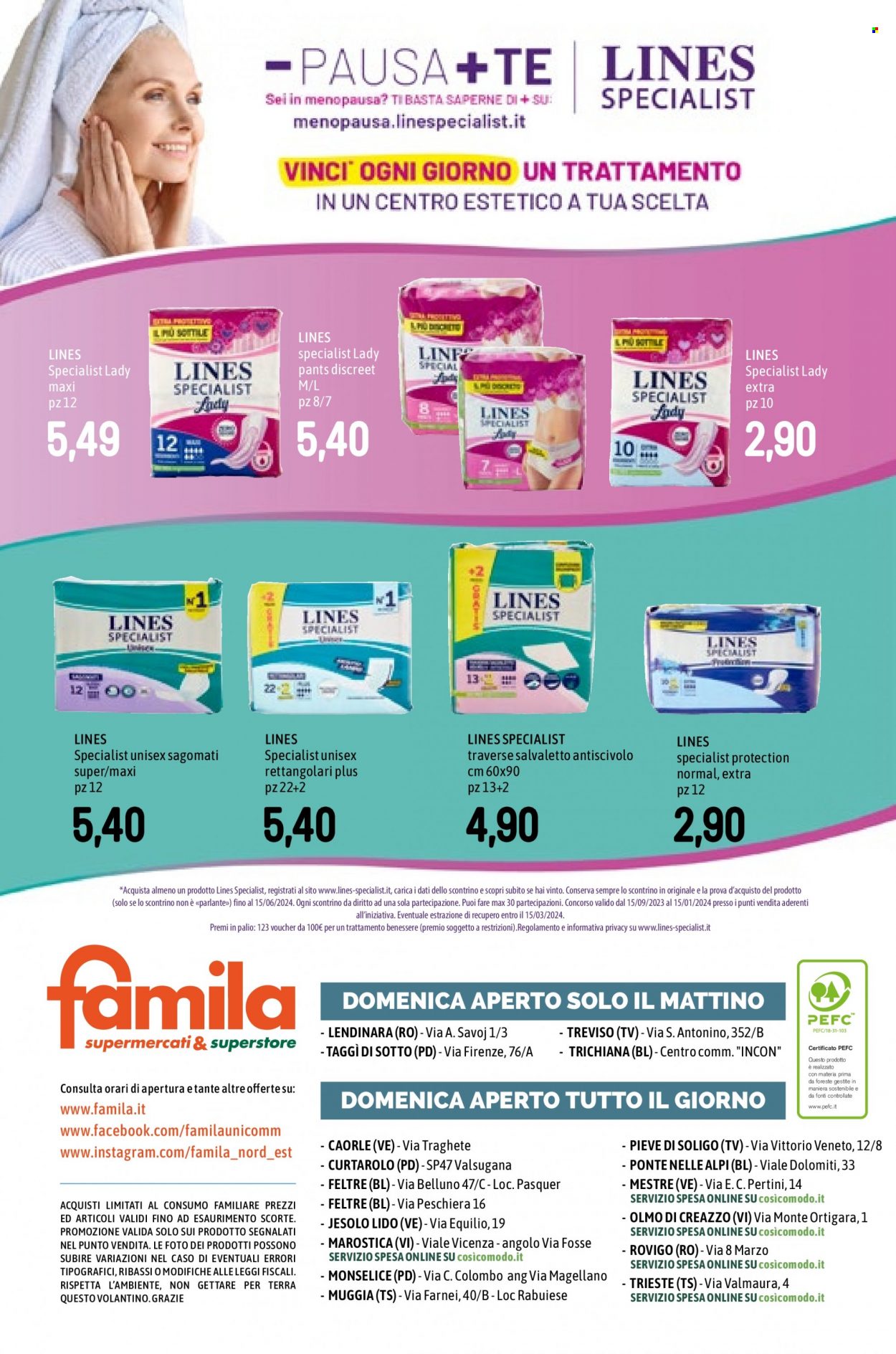Volantino Famila - 28/9/2023 - 25/10/2023. Pagina 16