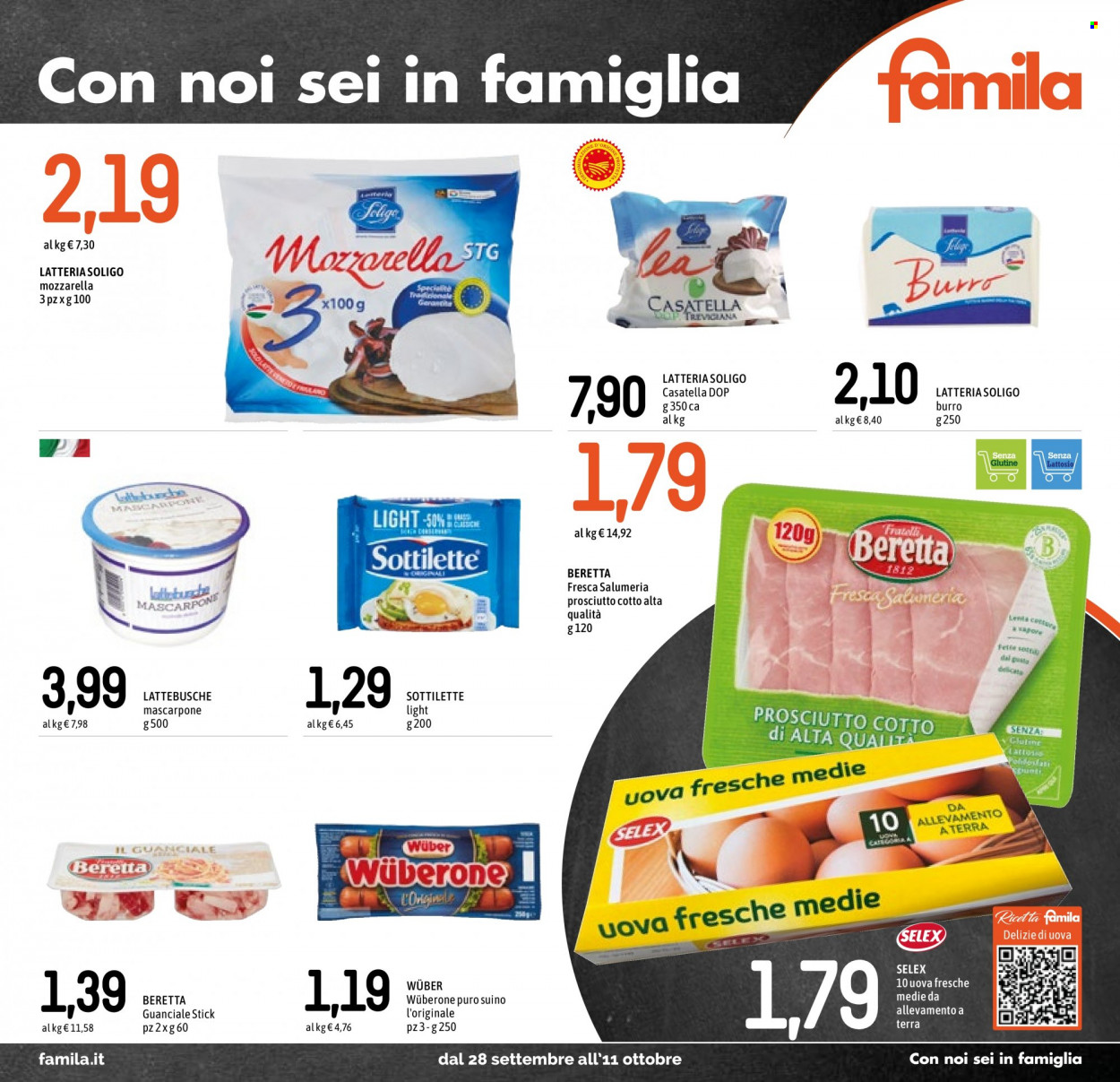 Volantino Famila - 28/9/2023 - 11/10/2023. Pagina 9