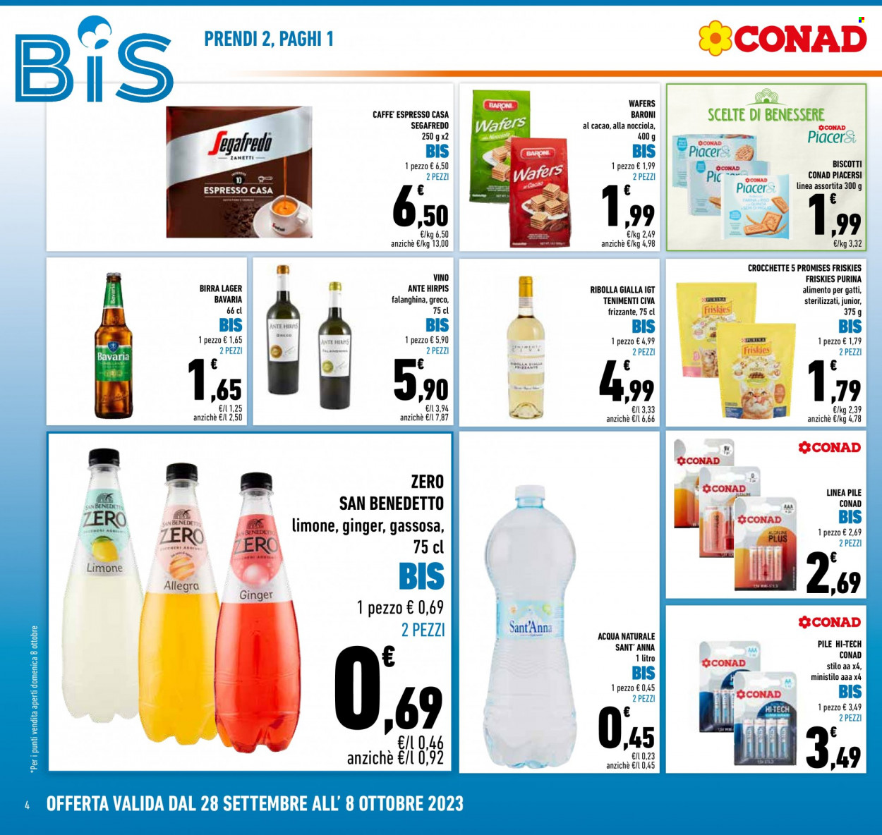 Leták Conad - 28.9.2023 - 8.10.2023. Strana 4