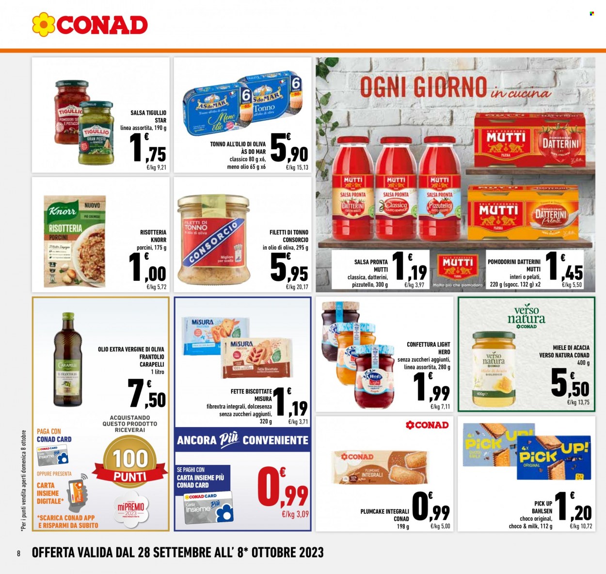 Volantino Conad - 28/9/2023 - 8/10/2023. Pagina 8