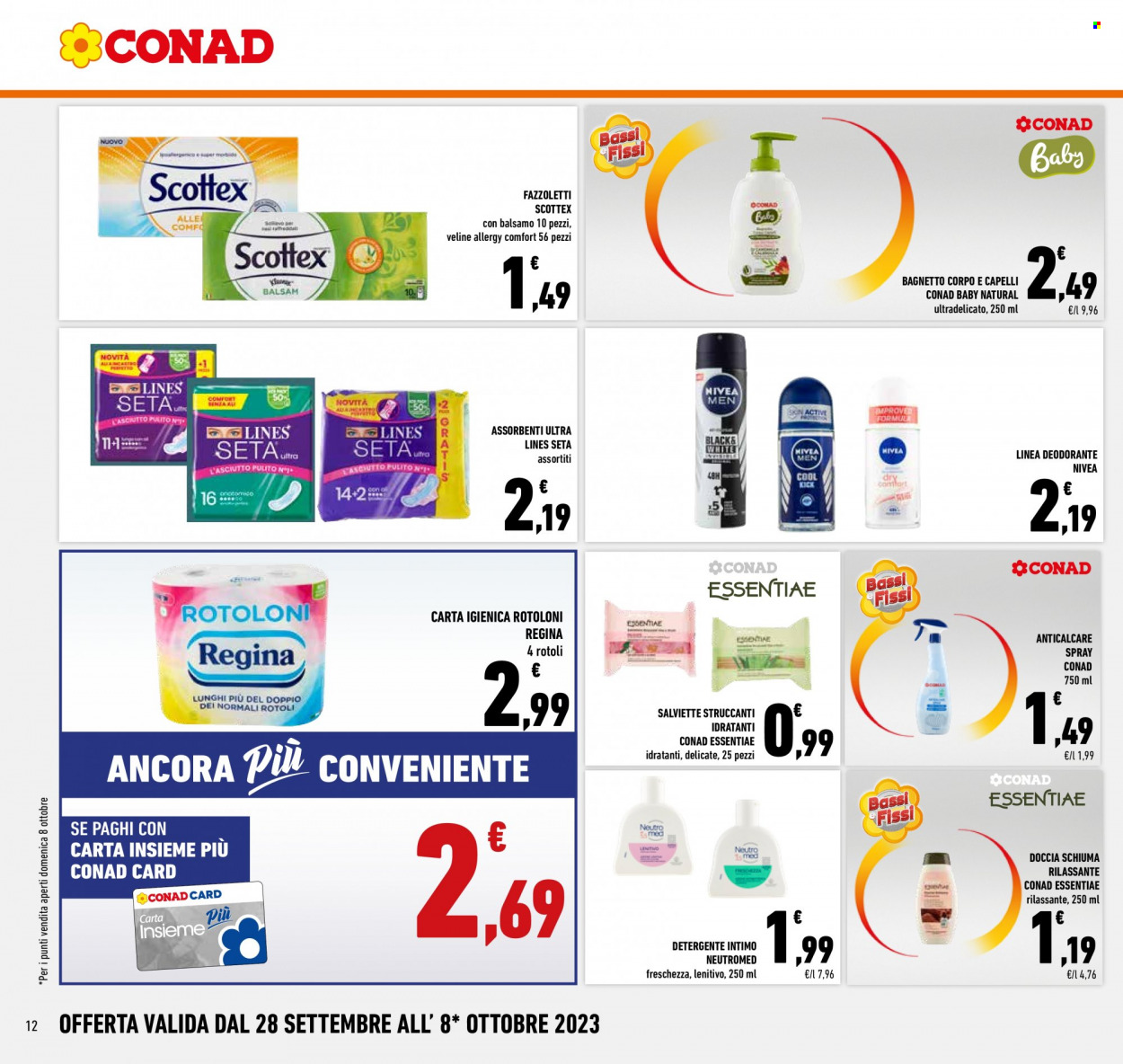 Volantino Conad - 28/9/2023 - 8/10/2023. Pagina 12