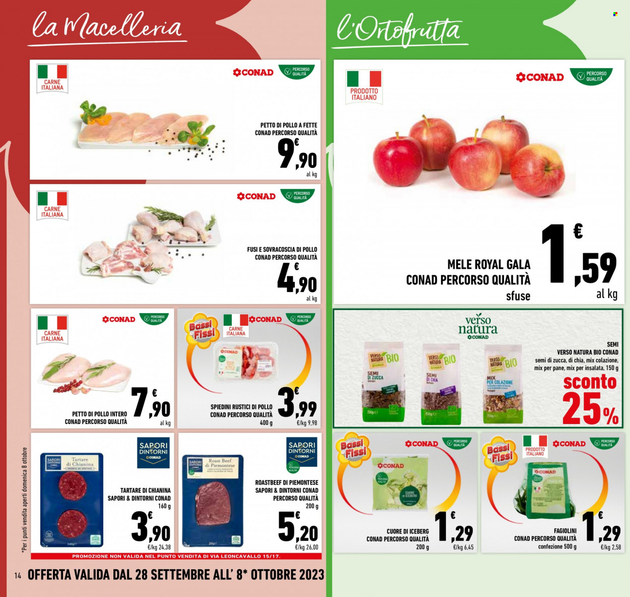 Leták Conad - 28.9.2023 - 8.10.2023. Strana 14