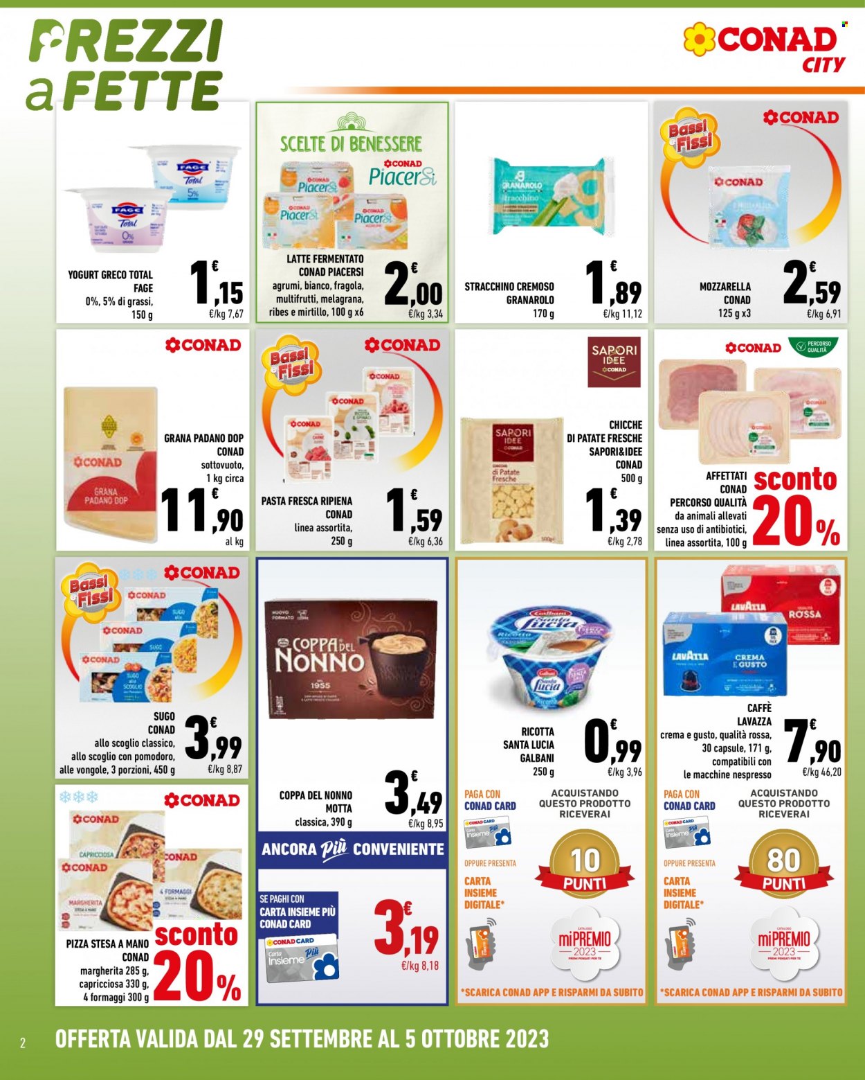 Volantino Conad City - 29/9/2023 - 5/10/2023. Pagina 2