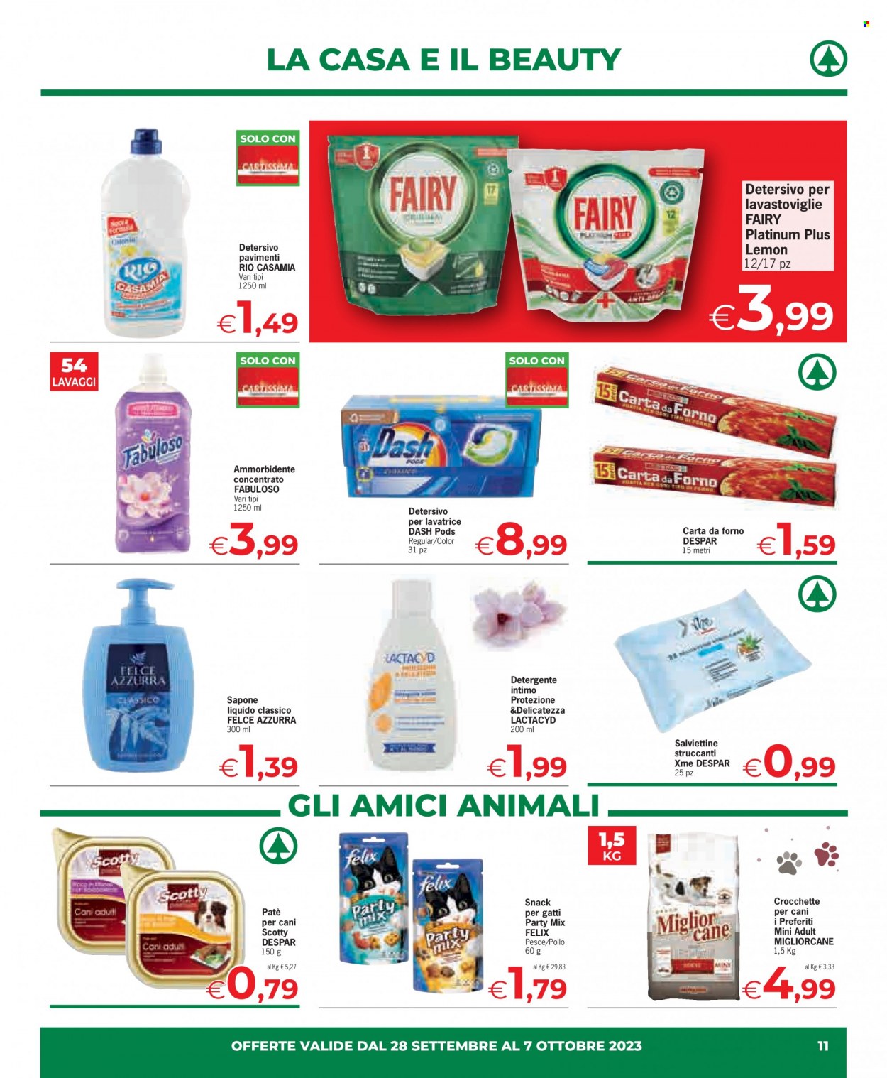 Volantino Despar - 28/9/2023 - 7/10/2023. Pagina 11